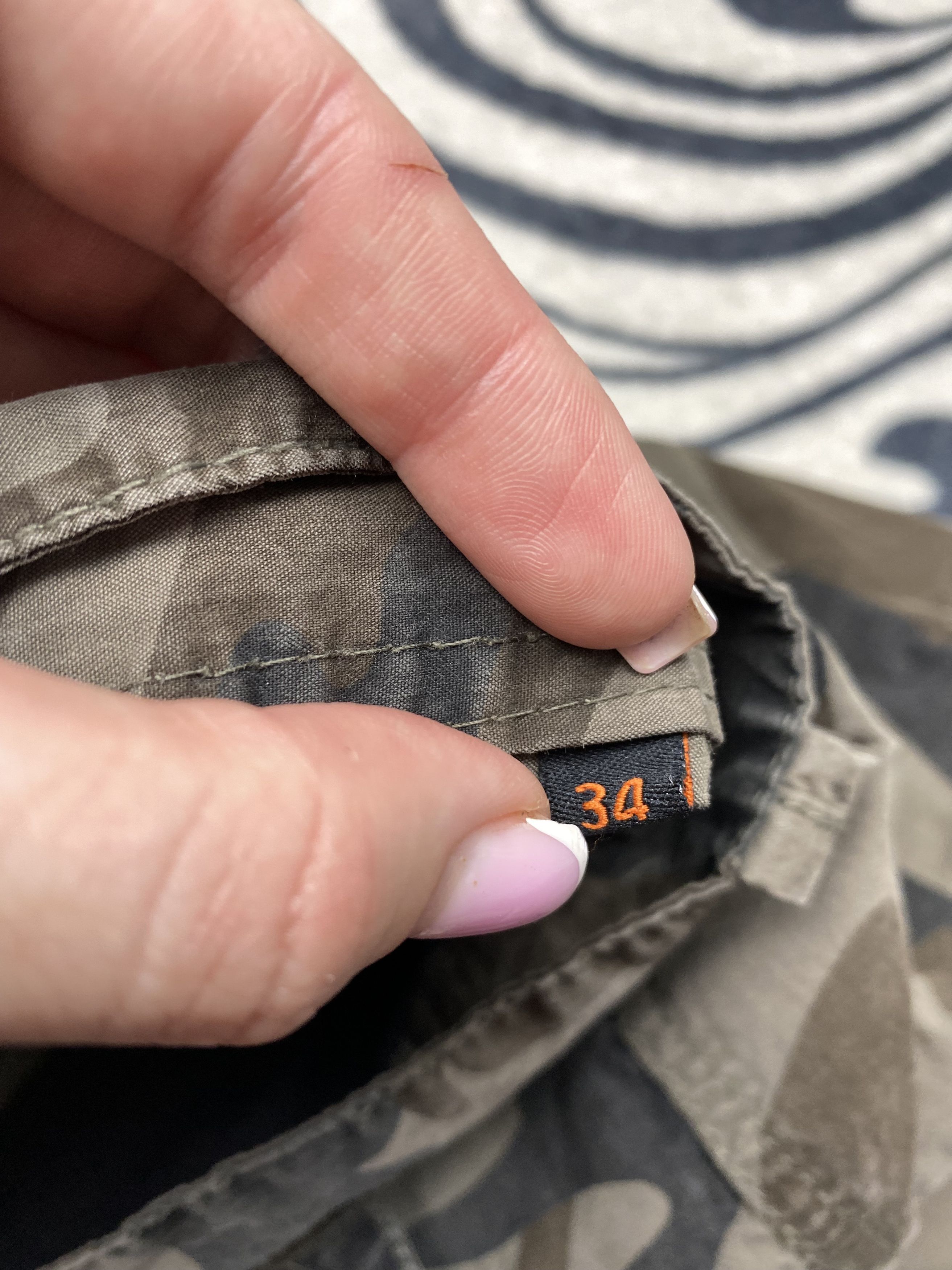 20471120 Schott Vintage Military Cargo Pants Y2K Army Camo Size US 34 / EU 50 - 7 Thumbnail