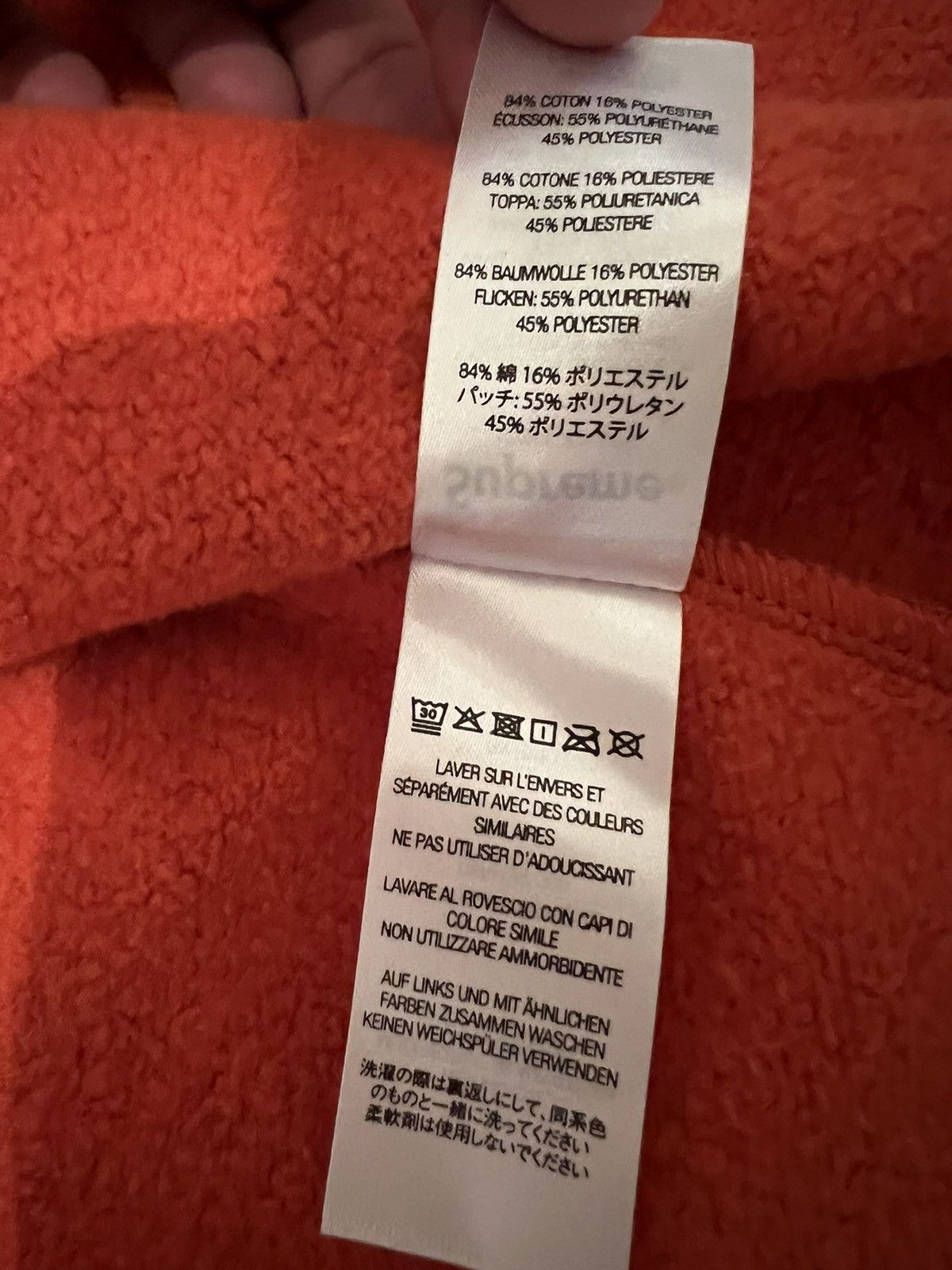 Supreme Supreme Demon Orange Zip Up Jacket Size US S / EU 44-46 / 1 - 14 Thumbnail