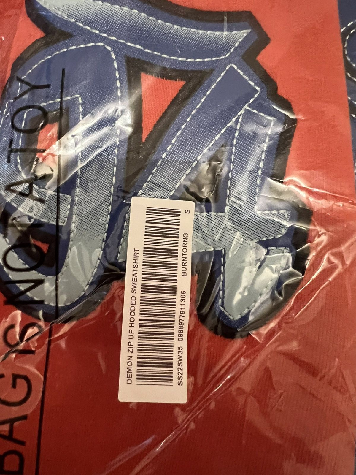 Supreme Supreme Demon Orange Zip Up Jacket Size US S / EU 44-46 / 1 - 4 Thumbnail