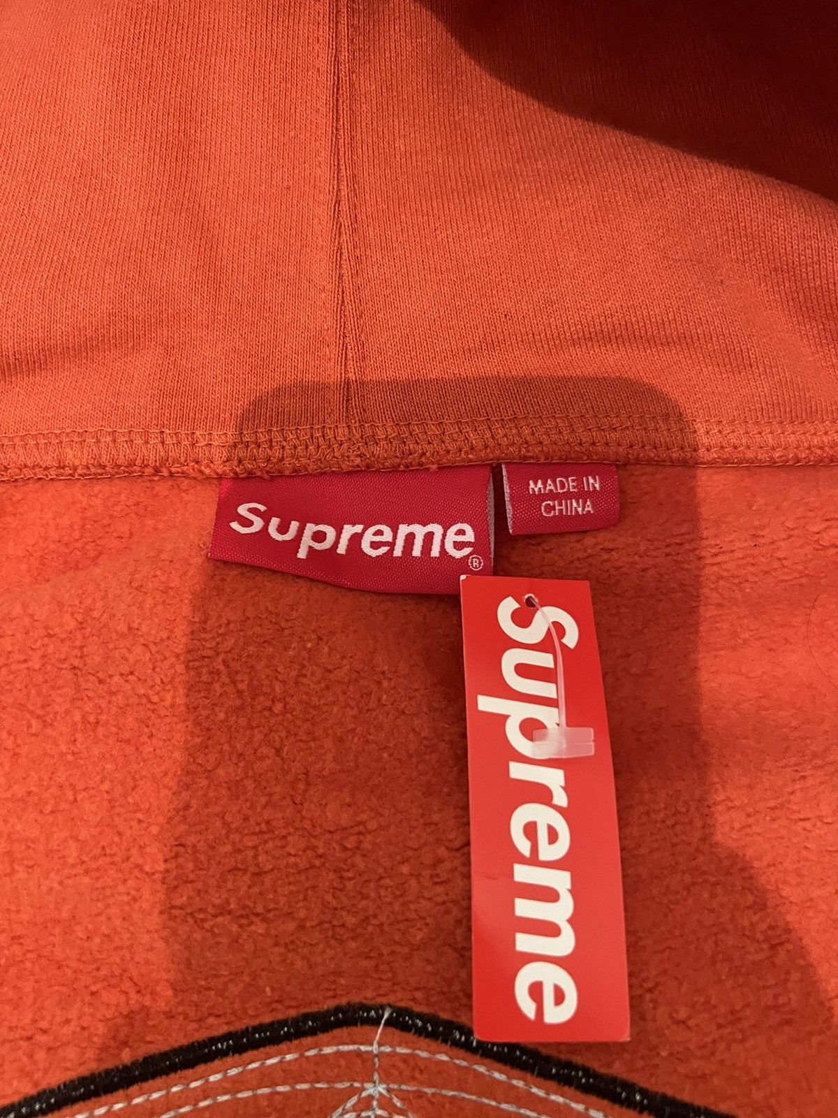 Supreme Supreme Demon Orange Zip Up Jacket Size US S / EU 44-46 / 1 - 10 Thumbnail