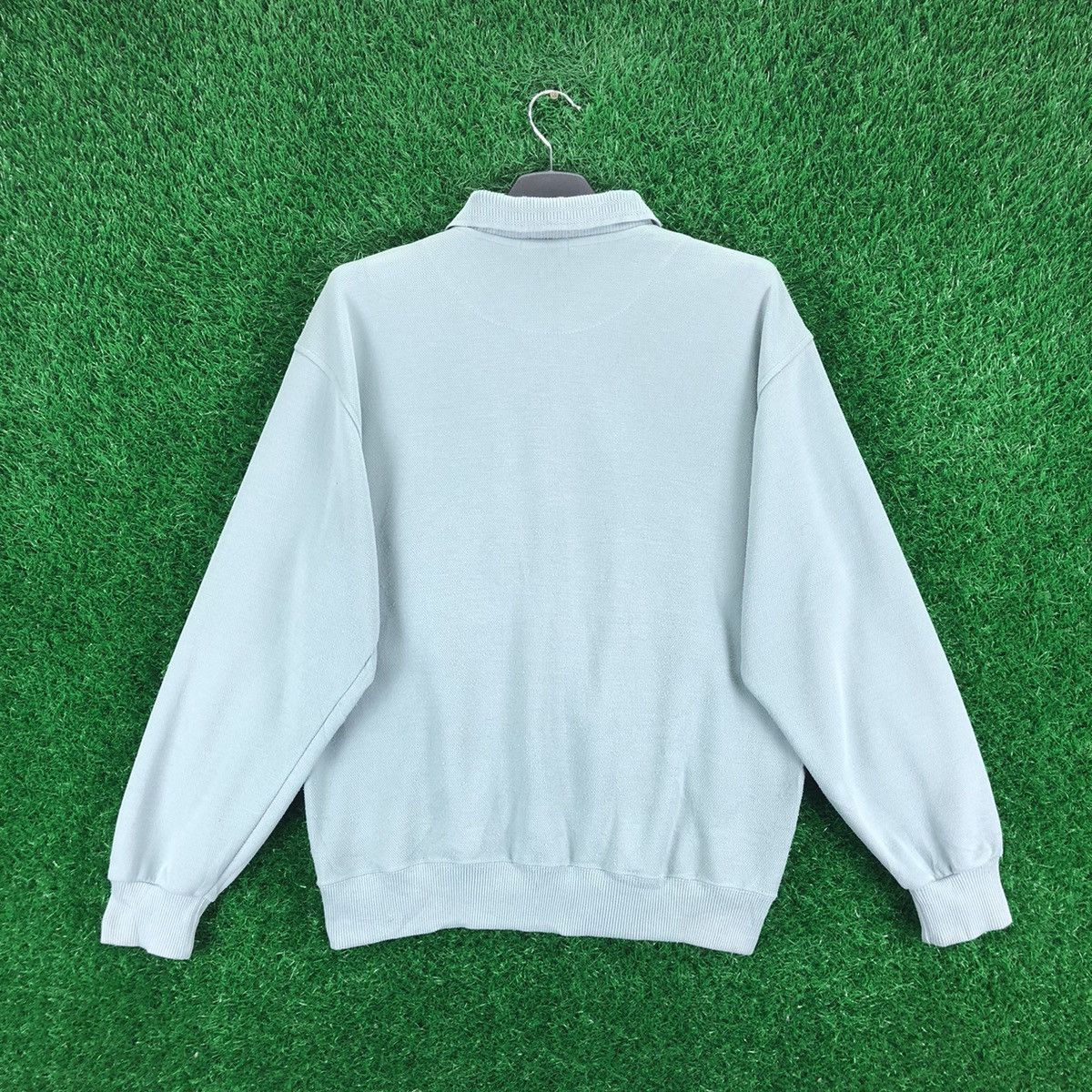 Vintage Vintage 80's Knit Polo Shirt Single Pocket by Facol Size US M / EU 48-50 / 2 - 4 Thumbnail