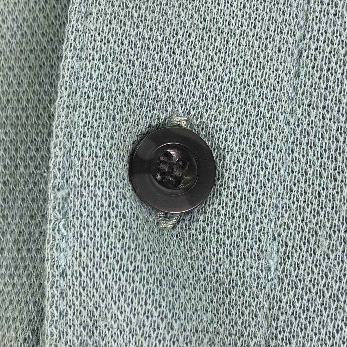 Vintage Vintage 80's Knit Polo Shirt Single Pocket by Facol Size US M / EU 48-50 / 2 - 12 Thumbnail