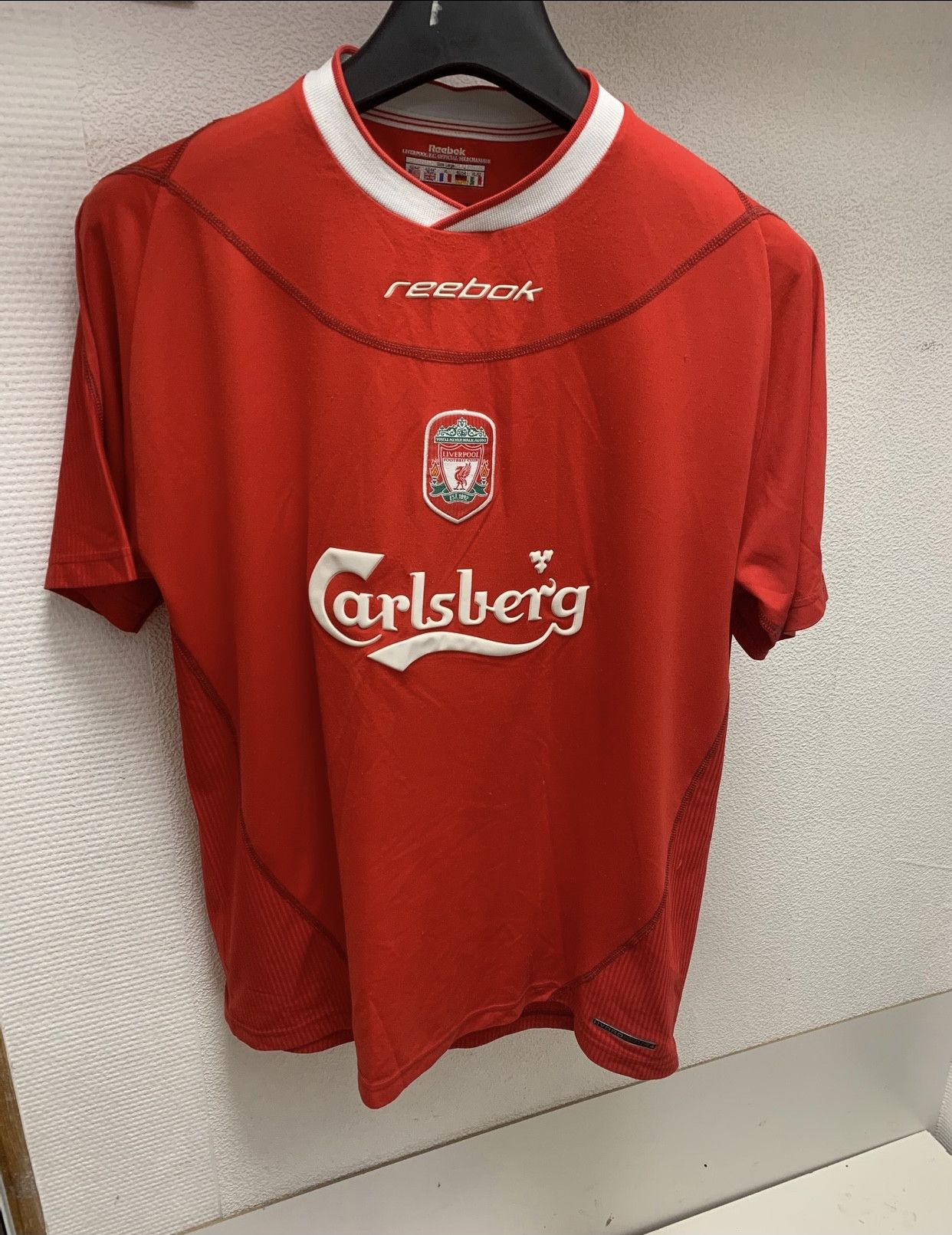 Reebok Liverpool Reebok vintage soccer jersey Xl 2000-2001 Size US XL / EU 56 / 4 - 1 Thumbnail