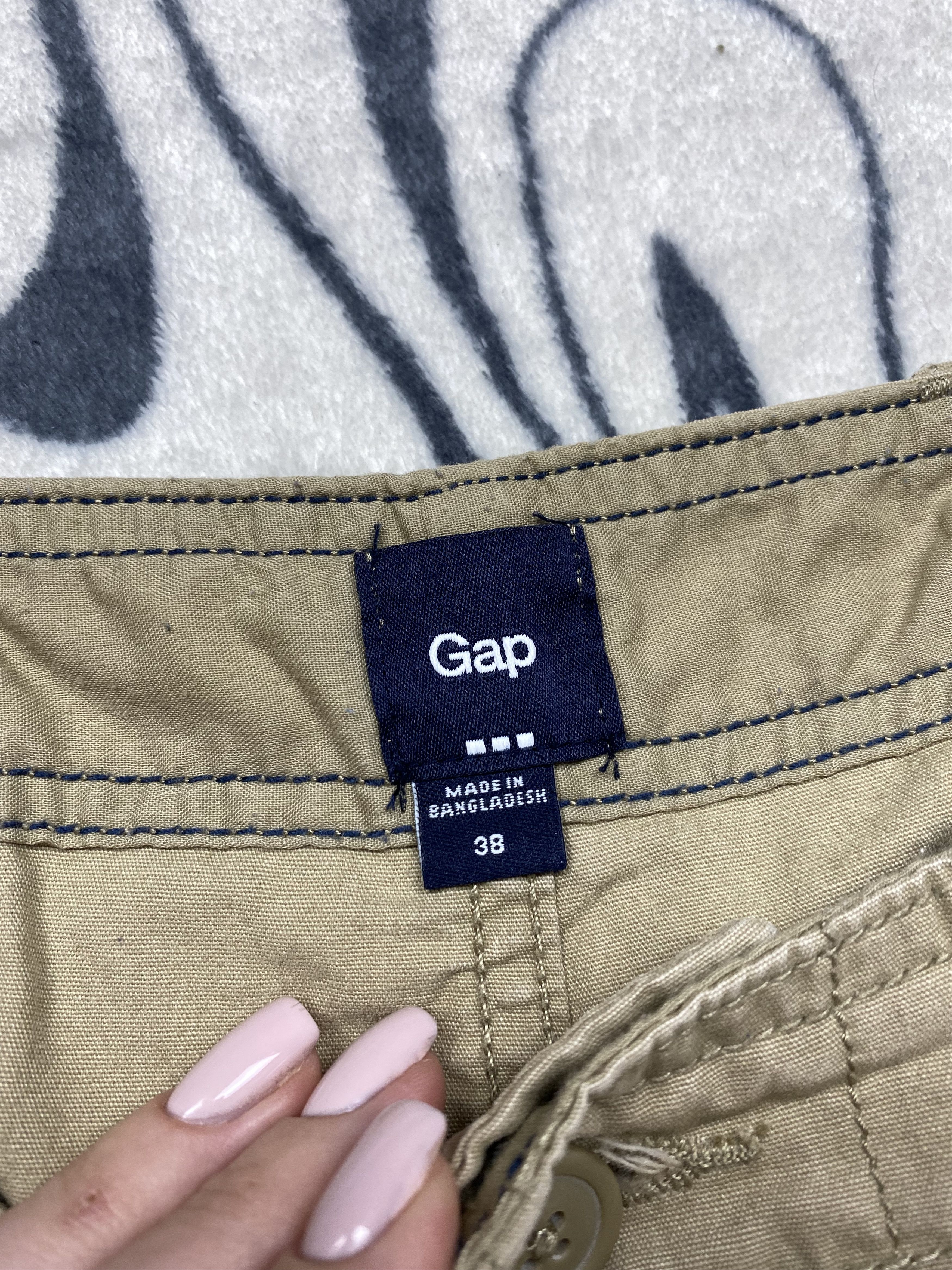 Gap × Vintage Gap Vintage Mens Cargo Shorts Y2K Size US 38 / EU 54 - 3 Thumbnail