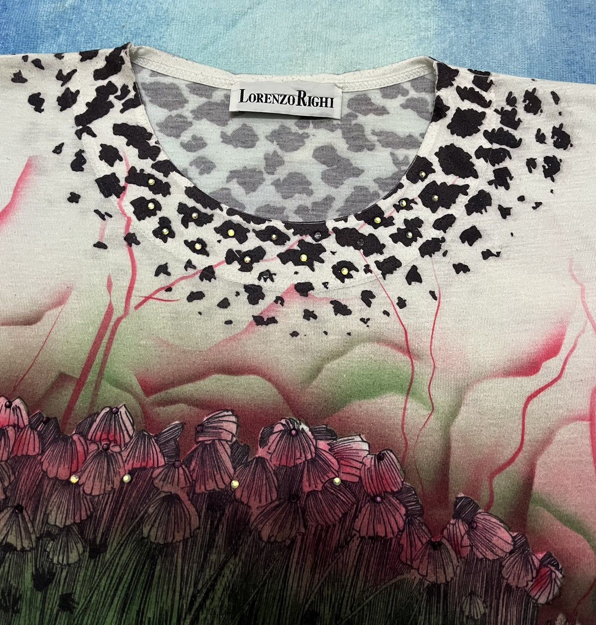 LORENZO RIGHI Made in Italy Rare Design Shirt