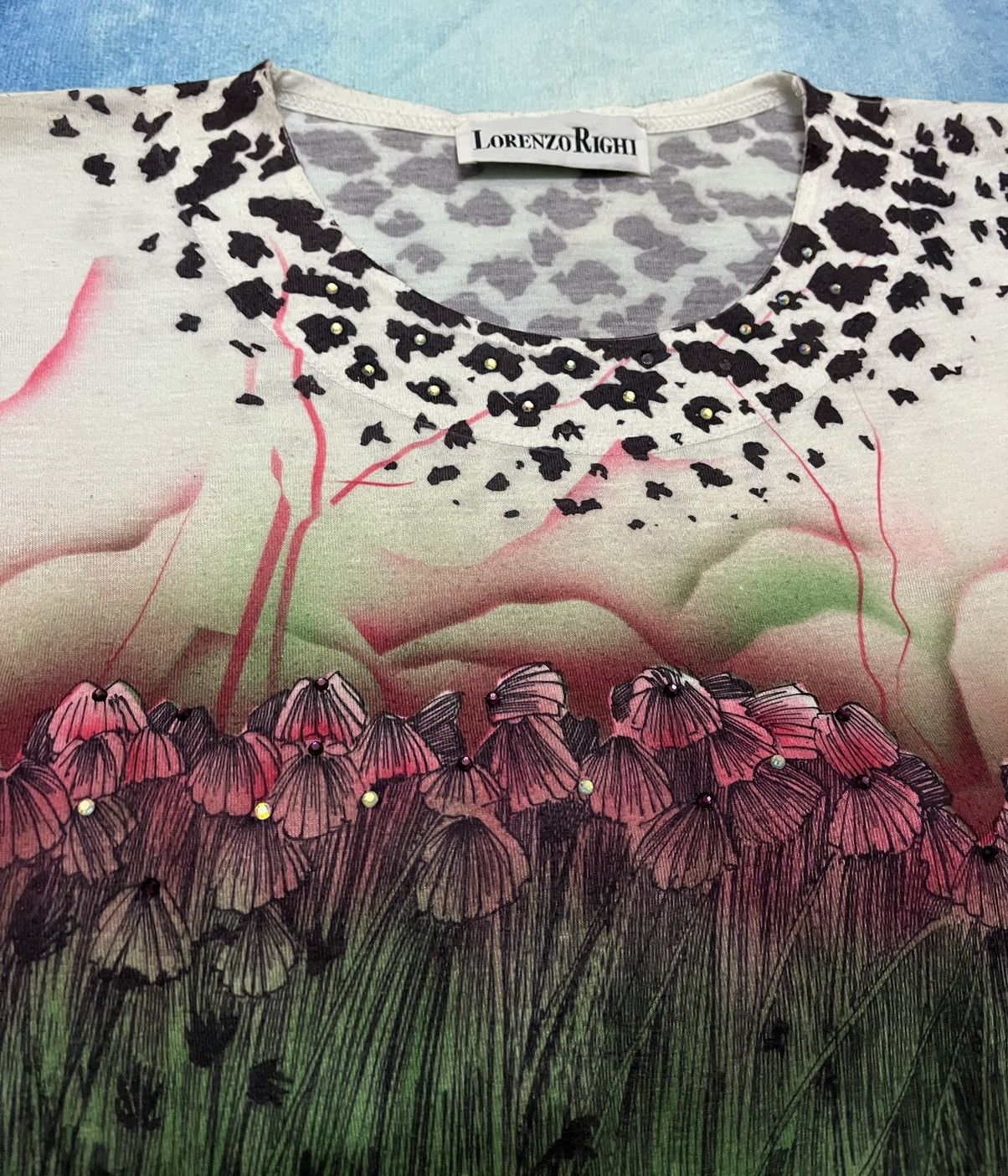 LORENZO RIGHI Made in Italy Rare Design Shirt