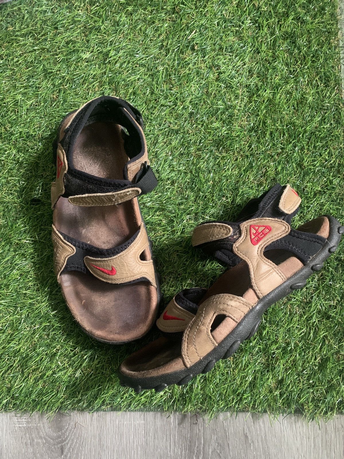 Nike Vintage Nike acg sandals Grailed