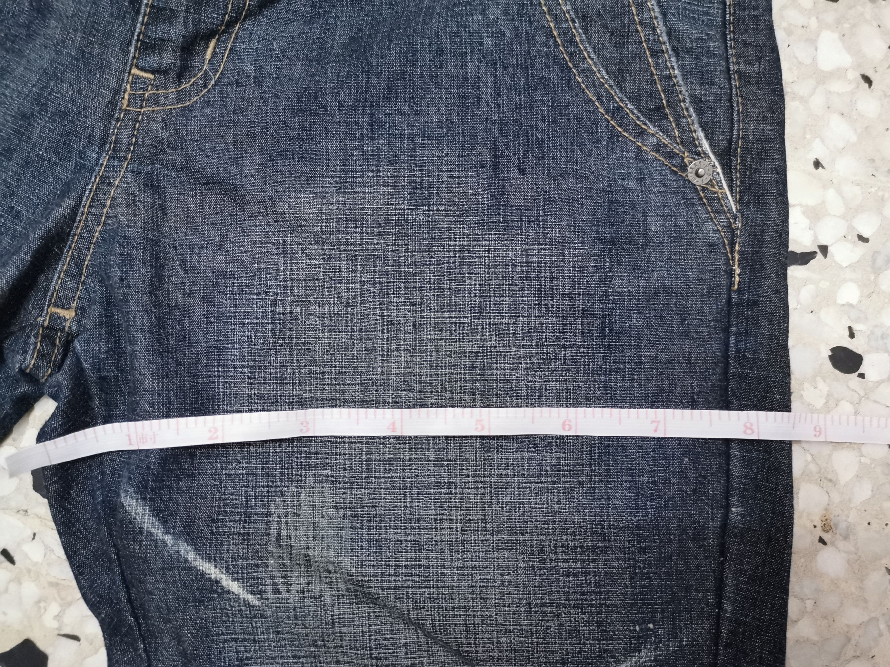 Japanese Brand VINTAGE 90's PPFM DENIM Size US 35 - 21 Thumbnail