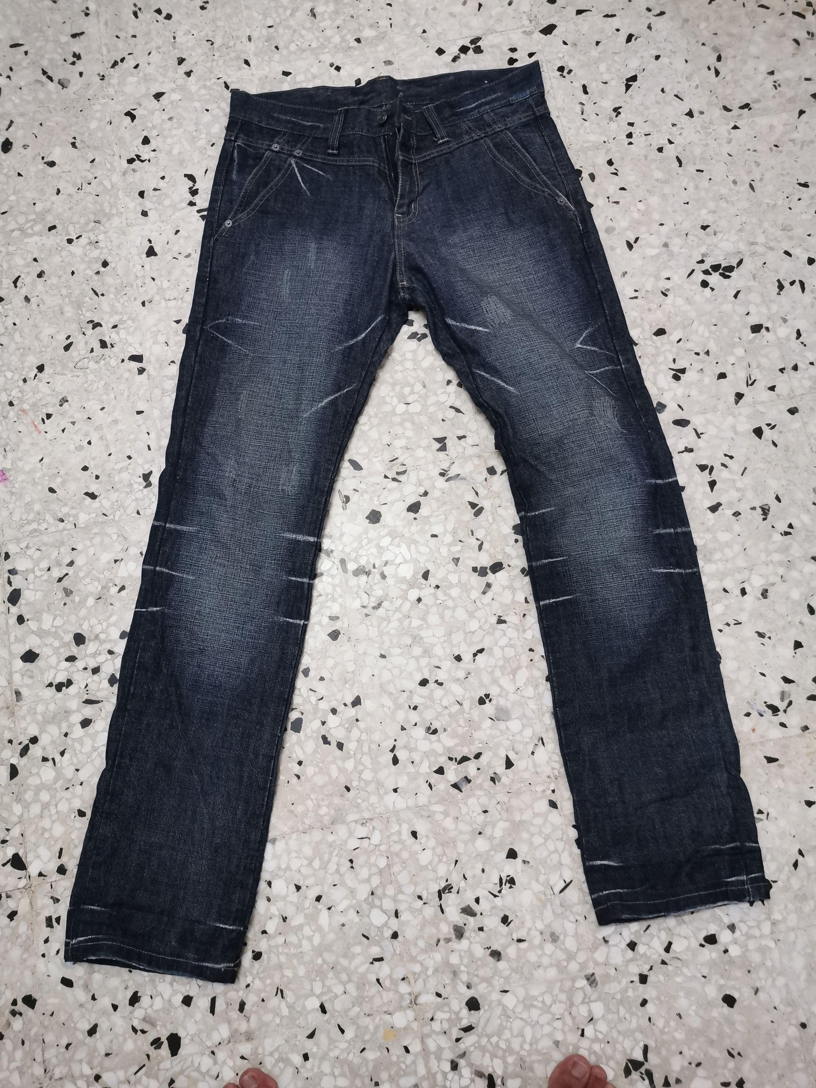 Japanese Brand VINTAGE 90's PPFM DENIM Size US 35 - 1 Thumbnail