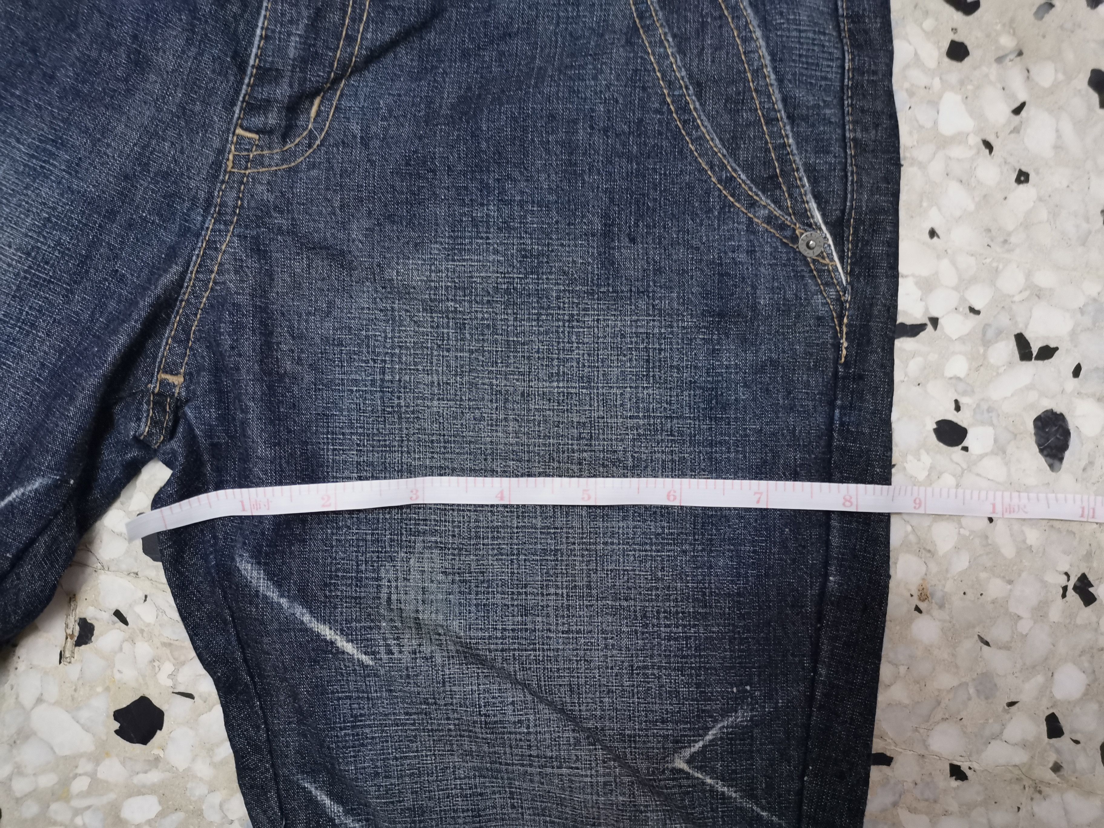 Japanese Brand VINTAGE 90's PPFM DENIM Size US 35 - 20 Thumbnail
