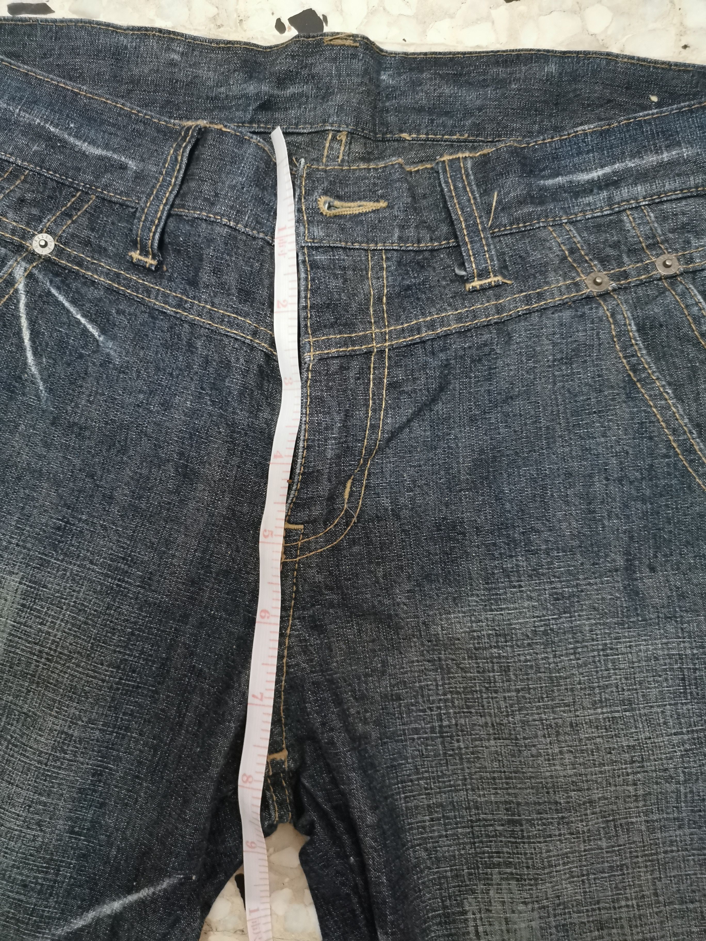 Japanese Brand VINTAGE 90's PPFM DENIM Size US 35 - 22 Thumbnail