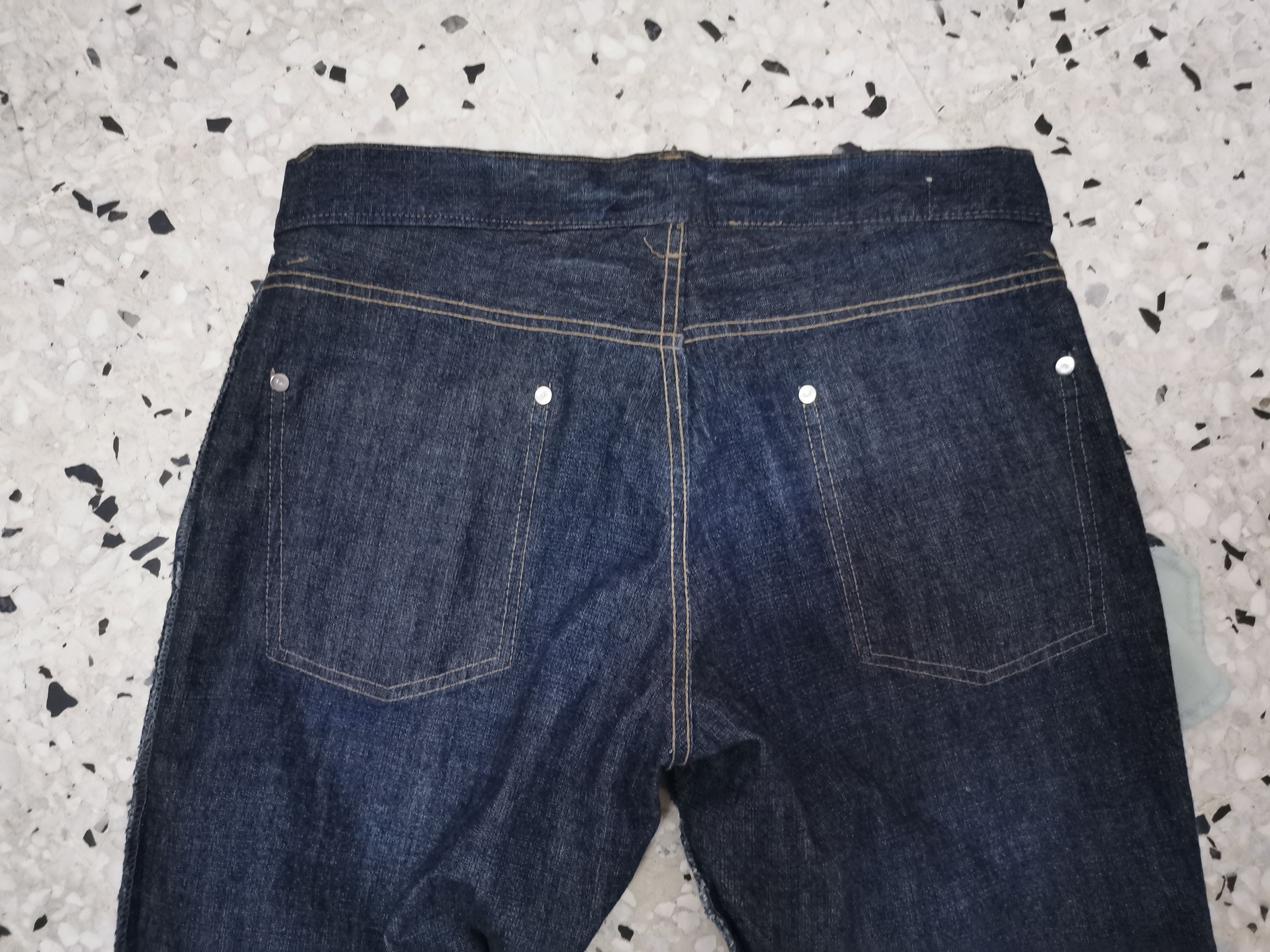 Japanese Brand VINTAGE 90's PPFM DENIM Size US 35 - 9 Thumbnail