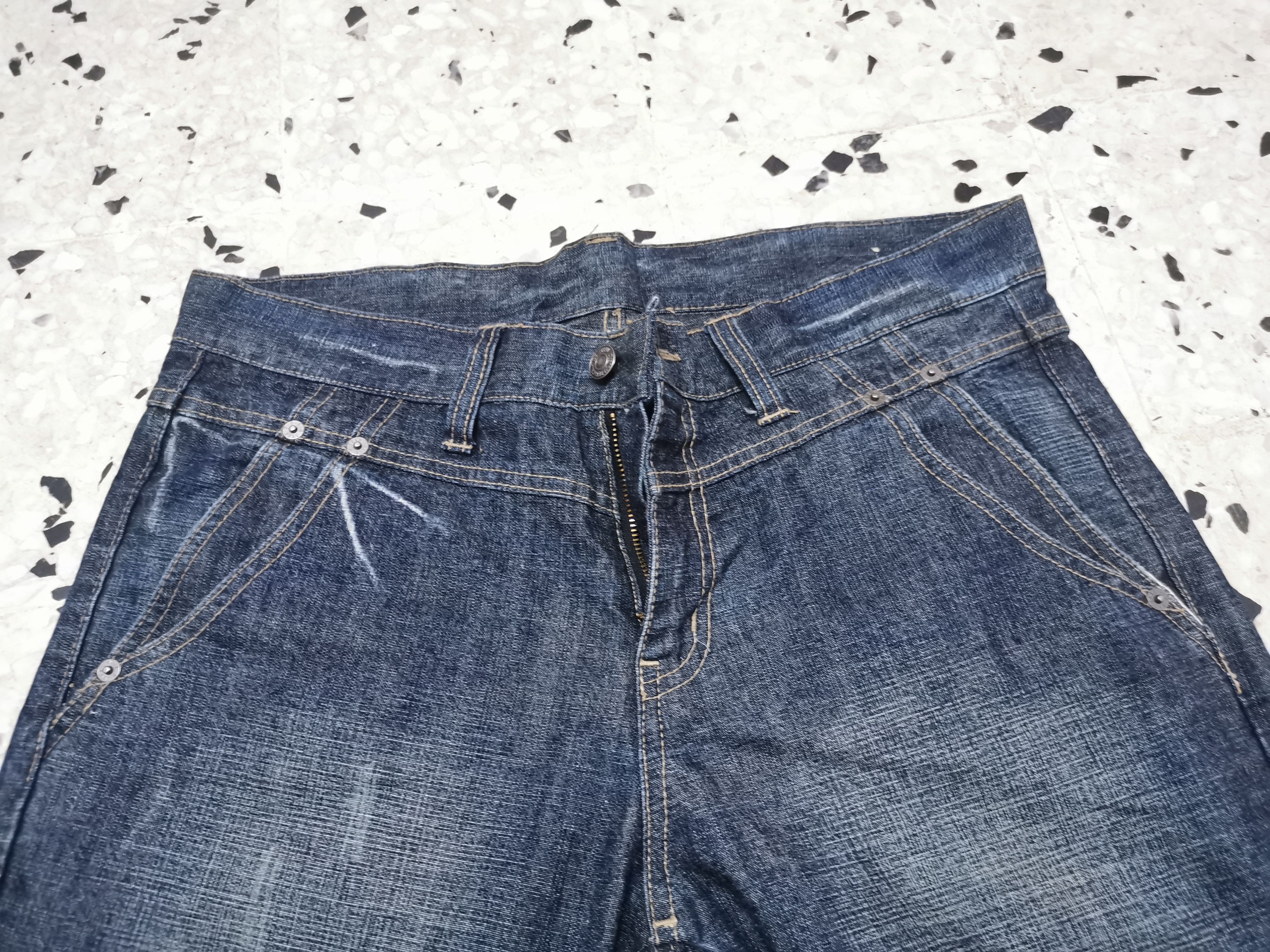 Japanese Brand VINTAGE 90's PPFM DENIM Size US 35 - 4 Thumbnail