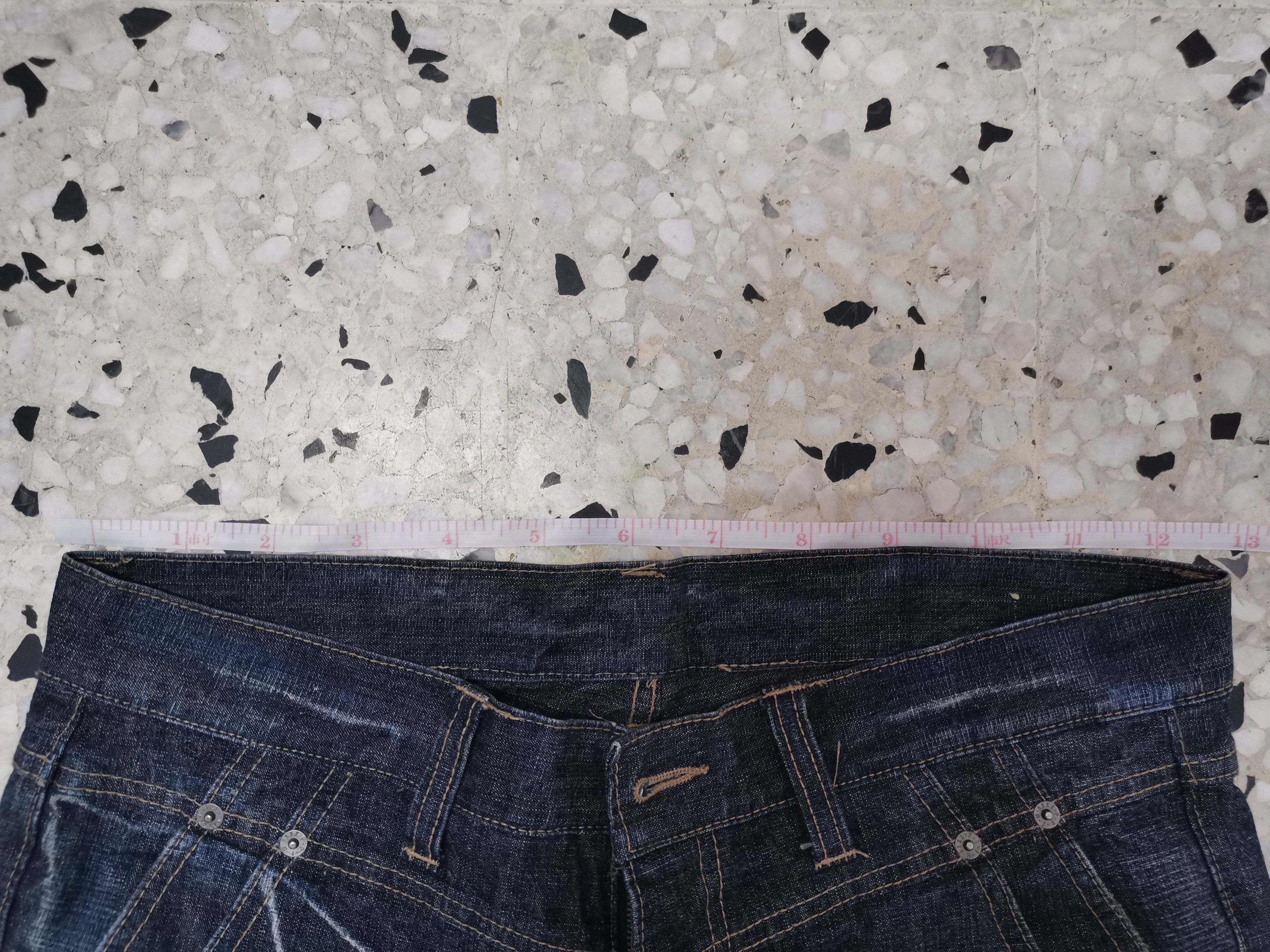 Japanese Brand VINTAGE 90's PPFM DENIM Size US 35 - 17 Thumbnail