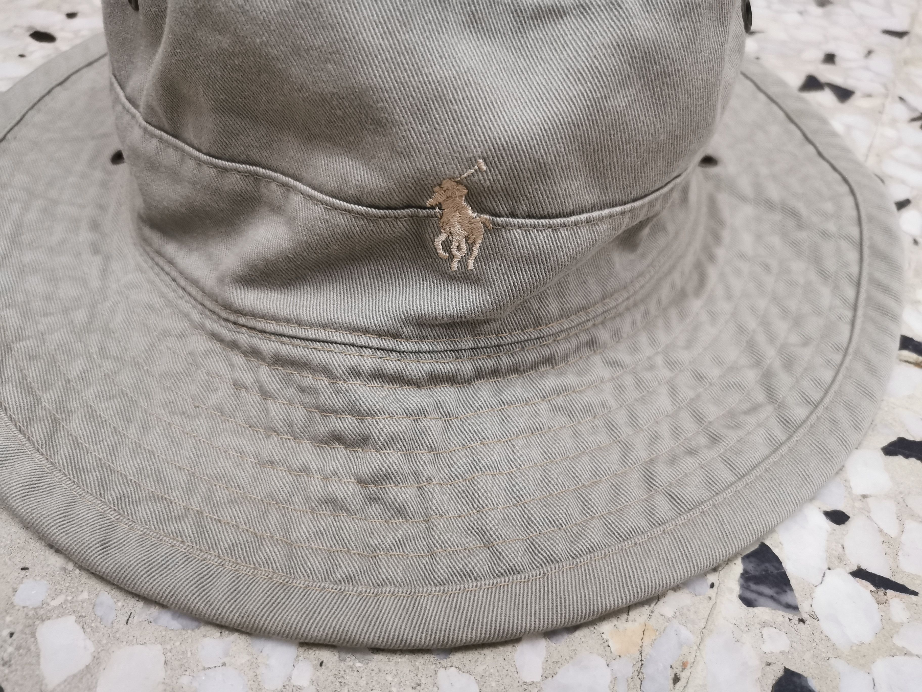 Polo Ralph Lauren Vintage 90 America Vintage Bucket Hat Polo by Ralph Lauren Size ONE SIZE - 5 Thumbnail