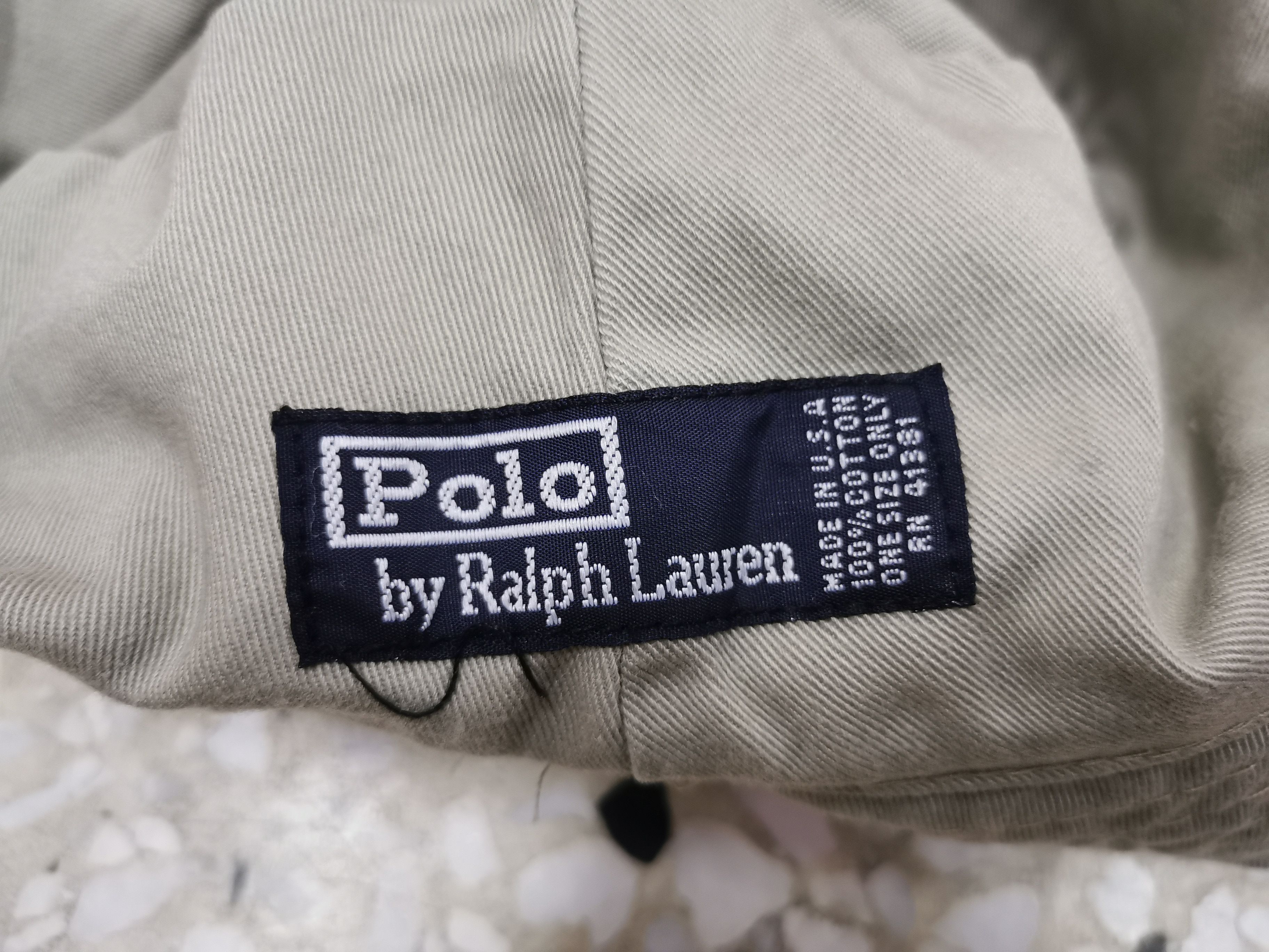 Polo Ralph Lauren Vintage 90 America Vintage Bucket Hat Polo by Ralph Lauren Size ONE SIZE - 6 Thumbnail