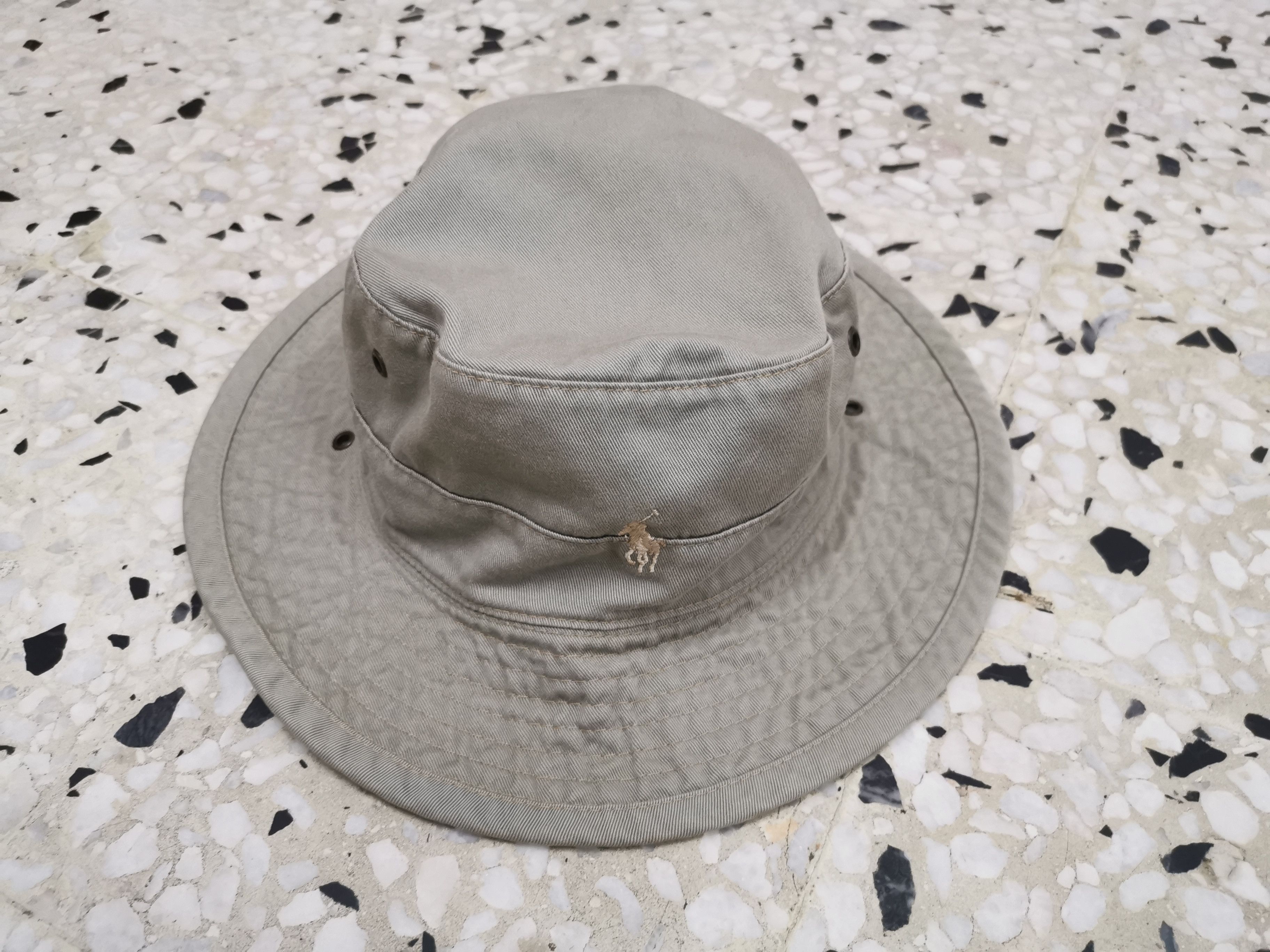 Polo Ralph Lauren Vintage 90 America Vintage Bucket Hat Polo by Ralph Lauren Size ONE SIZE - 2 Thumbnail