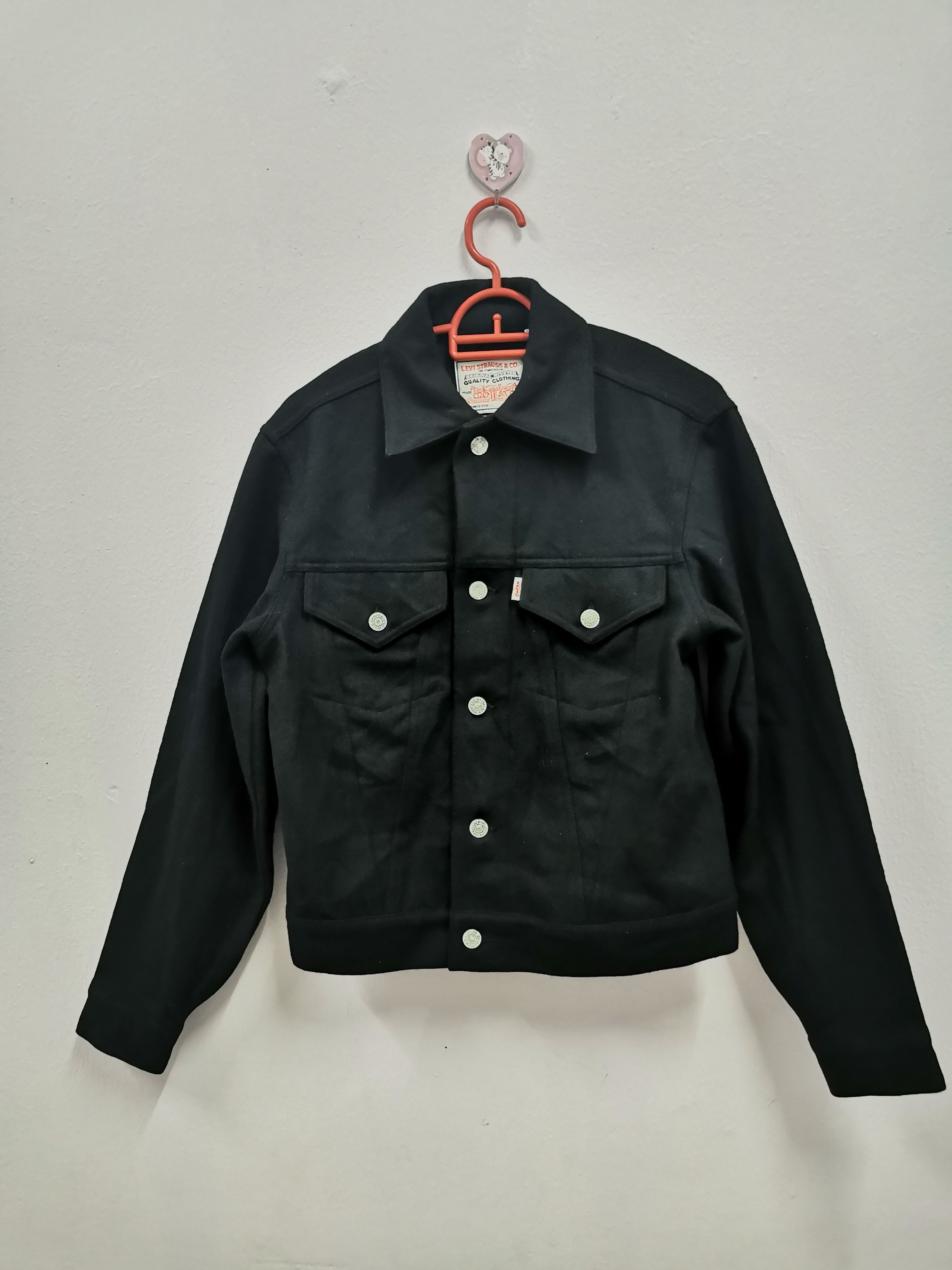 Levi's Vintage Clothing Vintage Levi's Jacket Super Black Size US S / EU 44-46 / 1 - 1 Thumbnail