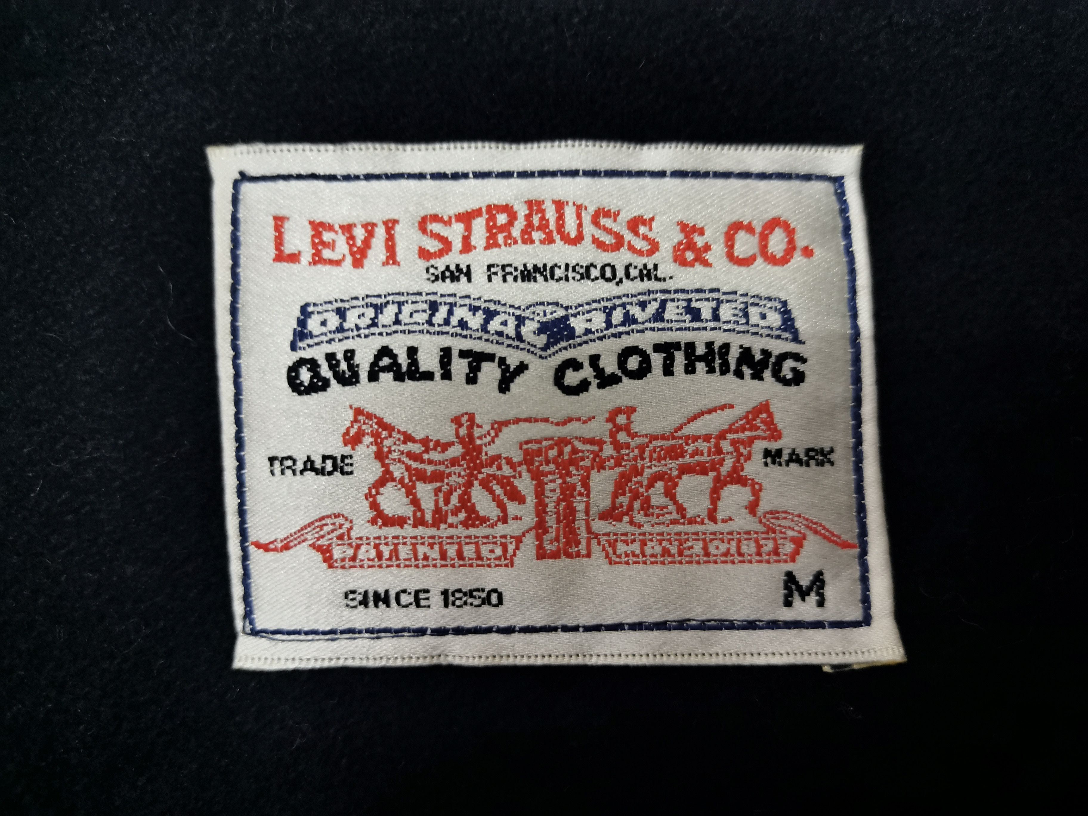 Levi's Vintage Clothing Vintage Levi's Jacket Super Black Size US S / EU 44-46 / 1 - 4 Thumbnail