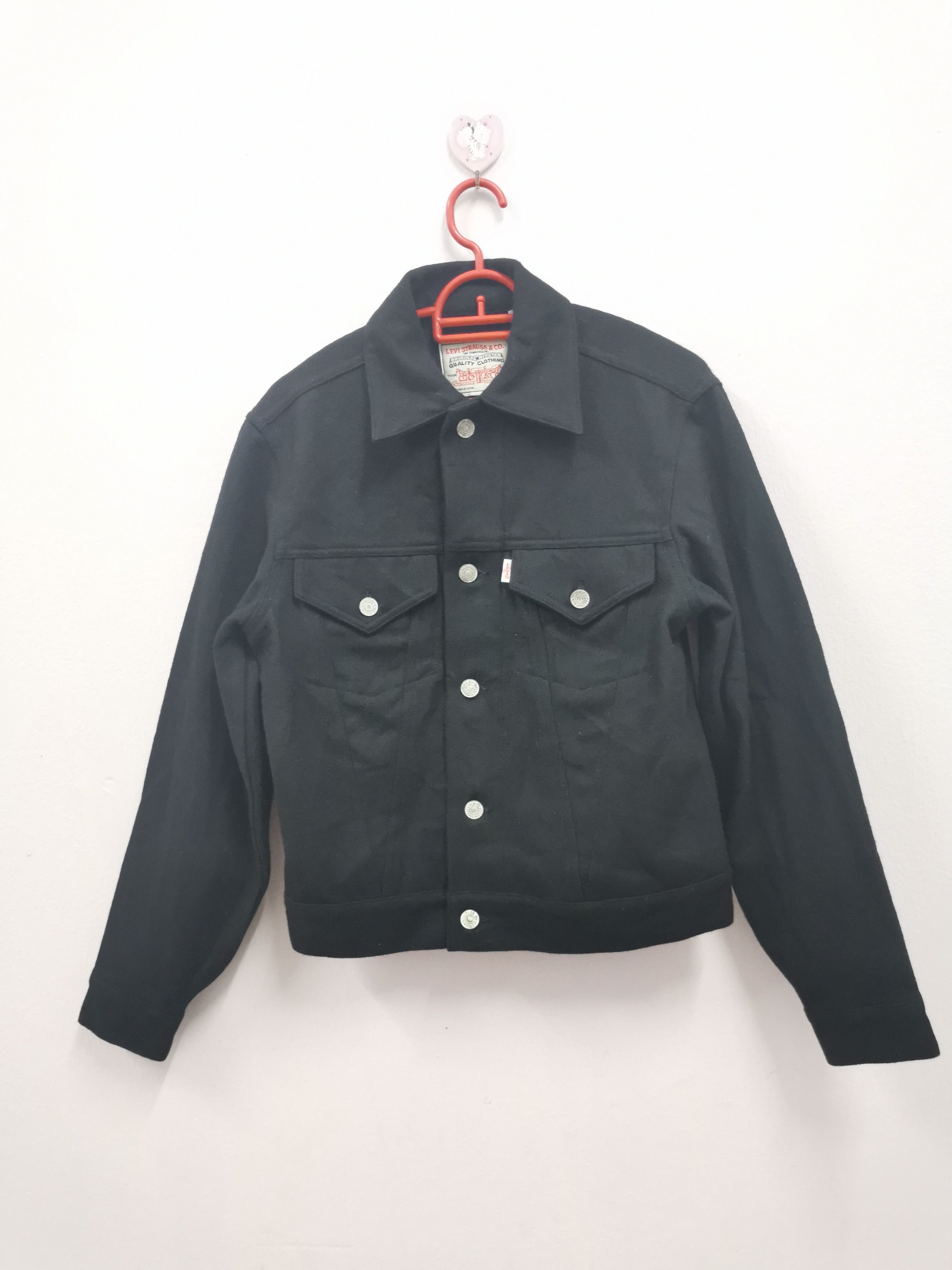 Levi's Vintage Clothing Vintage Levi's Jacket Super Black Size US S / EU 44-46 / 1 - 16 Thumbnail