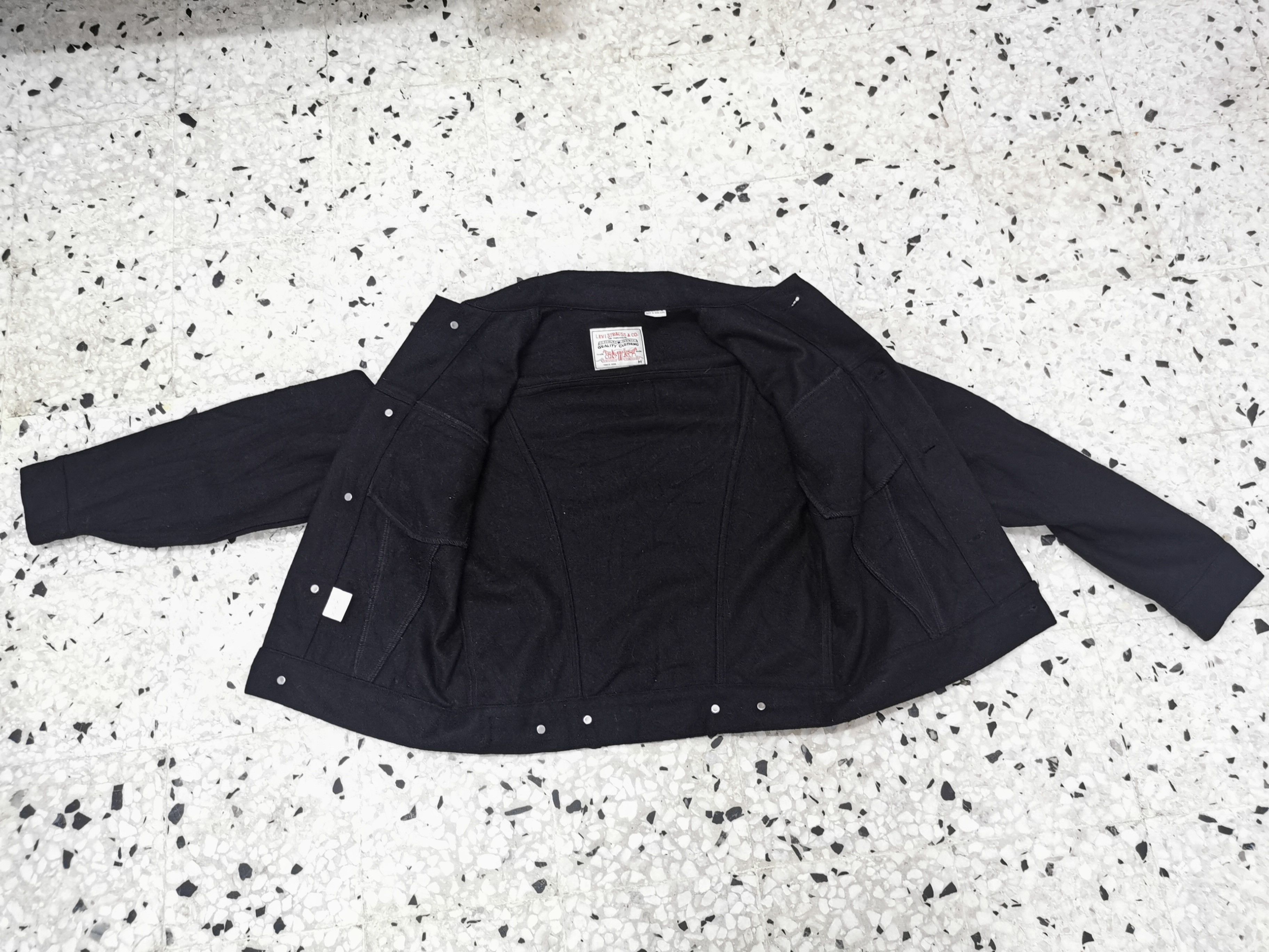 Levi's Vintage Clothing Vintage Levi's Jacket Super Black Size US S / EU 44-46 / 1 - 12 Thumbnail