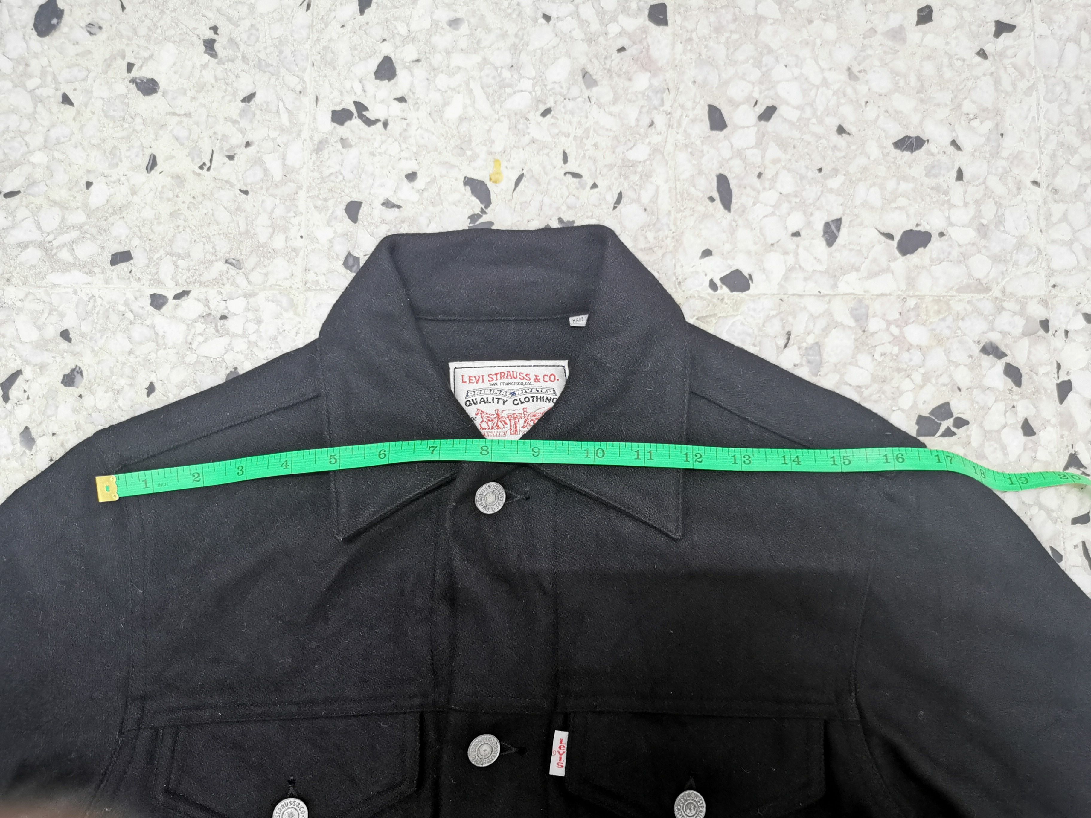 Levi's Vintage Clothing Vintage Levi's Jacket Super Black Size US S / EU 44-46 / 1 - 17 Thumbnail