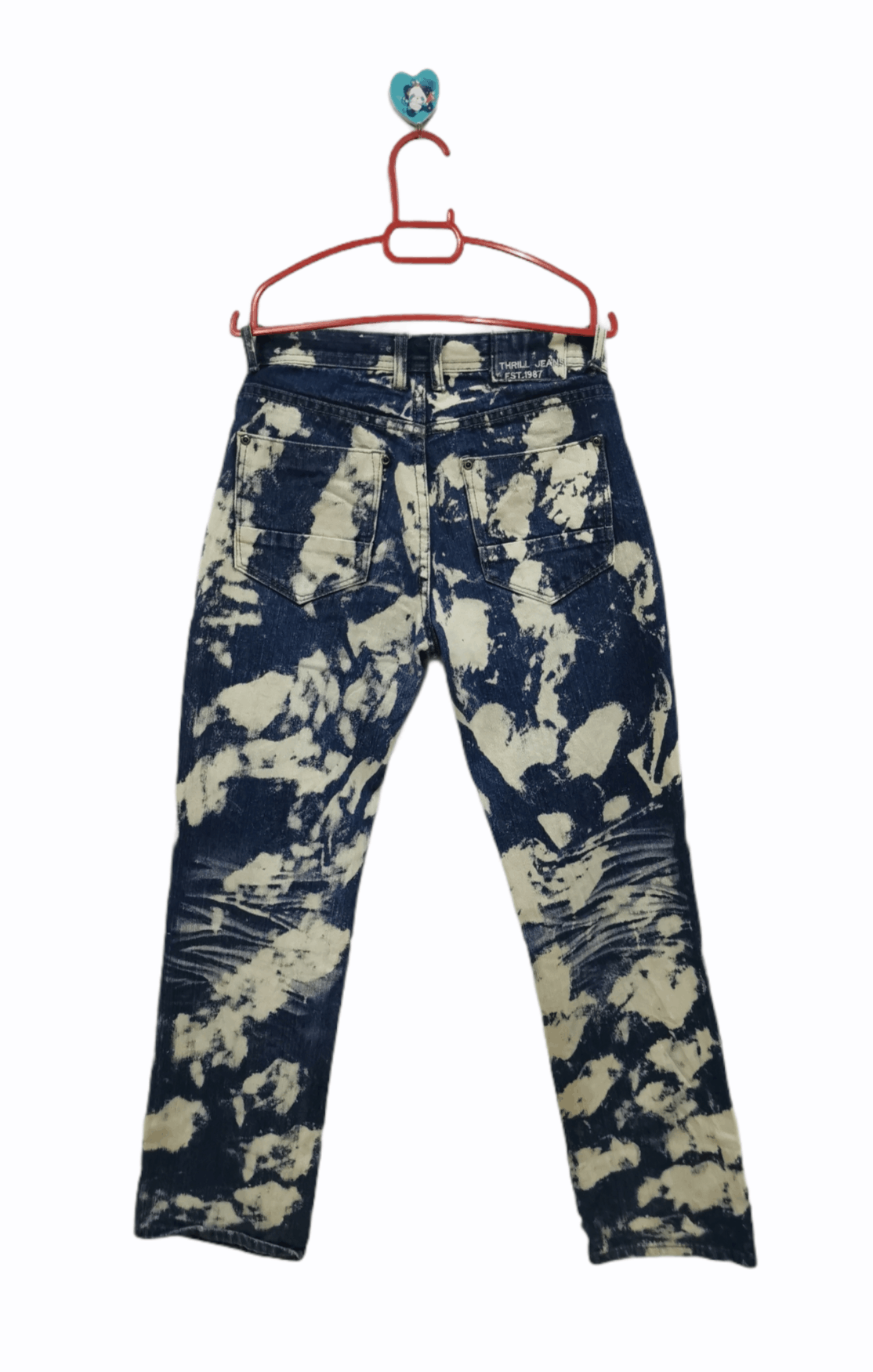 Jean Vintage Distressed Pants Thrill Jeans Size US 28 / EU 44 - 1 Thumbnail