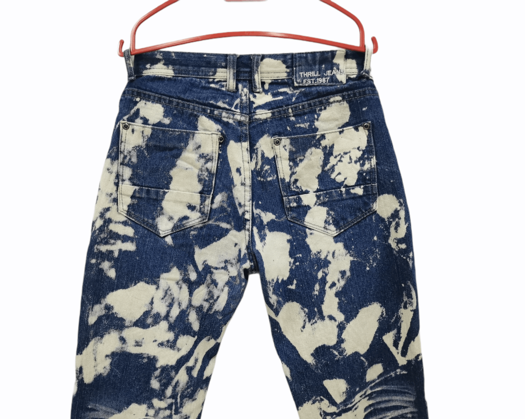 Jean Vintage Distressed Pants Thrill Jeans Size US 28 / EU 44 - 10 Thumbnail