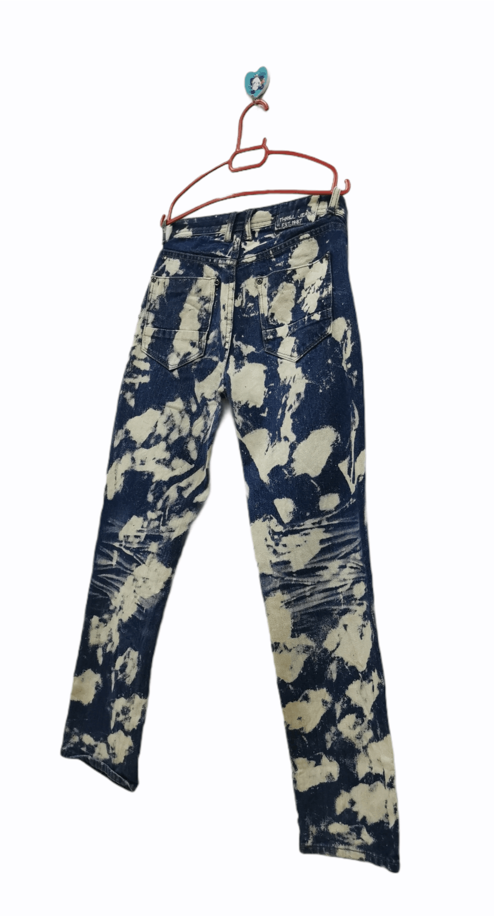 Jean Vintage Distressed Pants Thrill Jeans Size US 28 / EU 44 - 5 Thumbnail