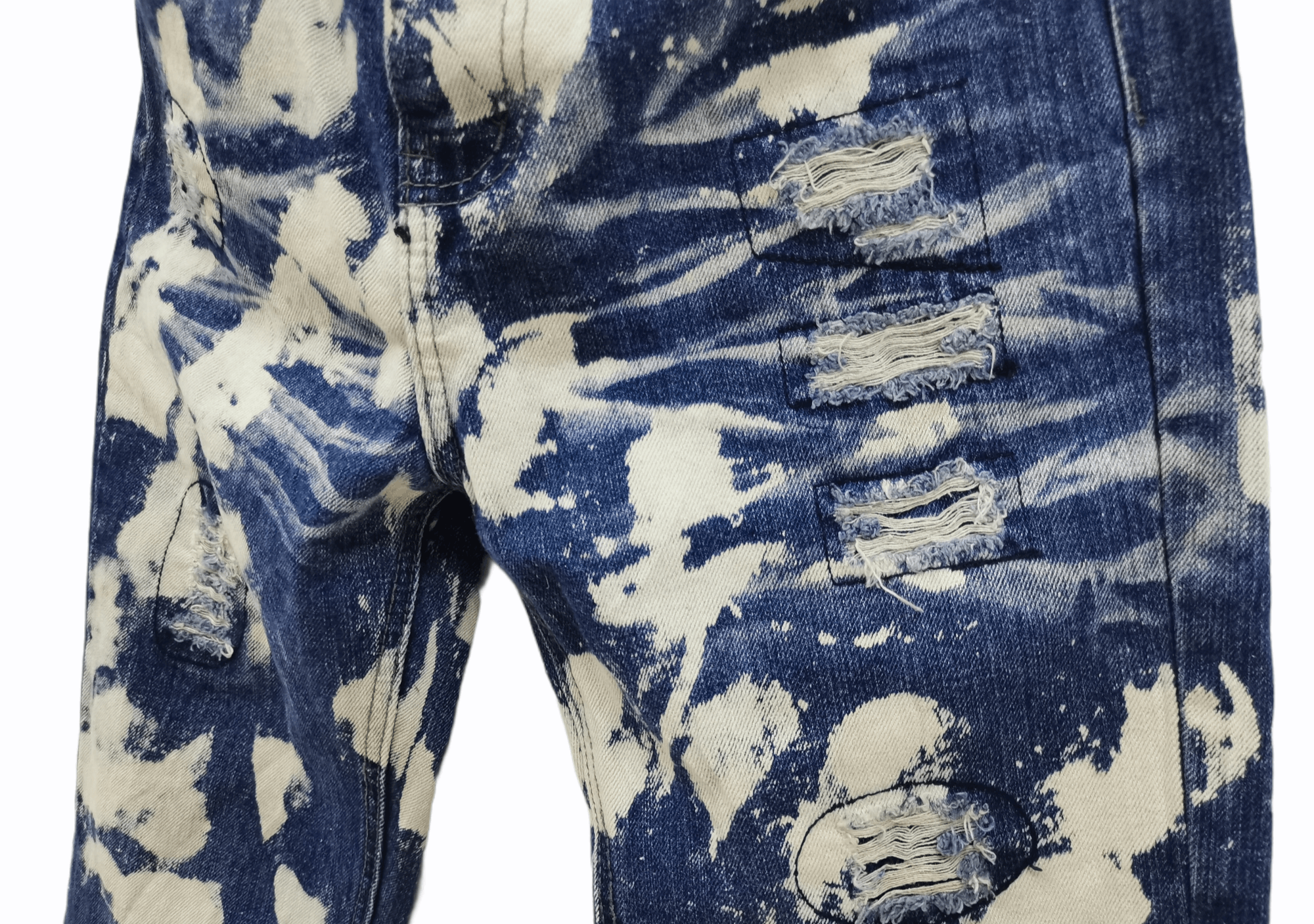 Jean Vintage Distressed Pants Thrill Jeans Size US 28 / EU 44 - 8 Thumbnail