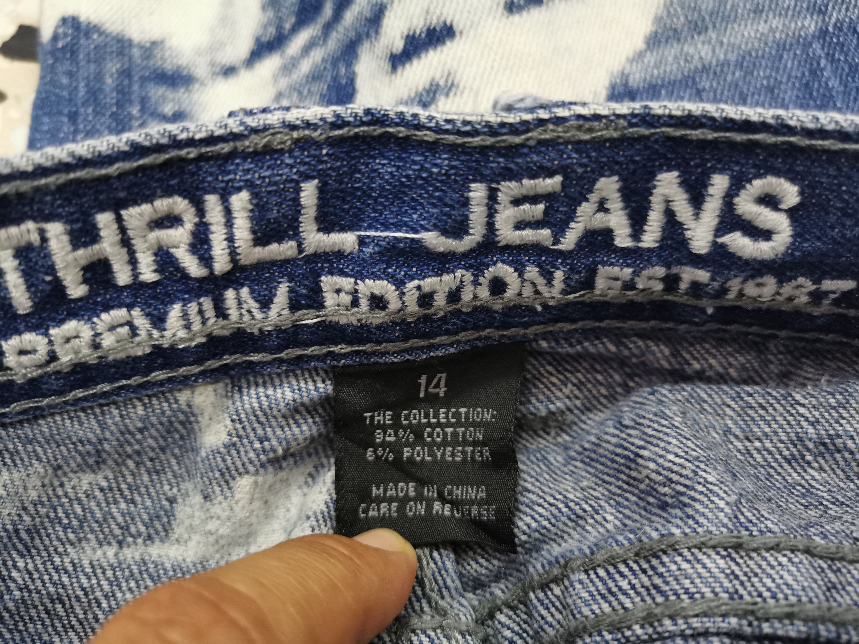 Jean Vintage Distressed Pants Thrill Jeans Size US 28 / EU 44 - 16 Thumbnail