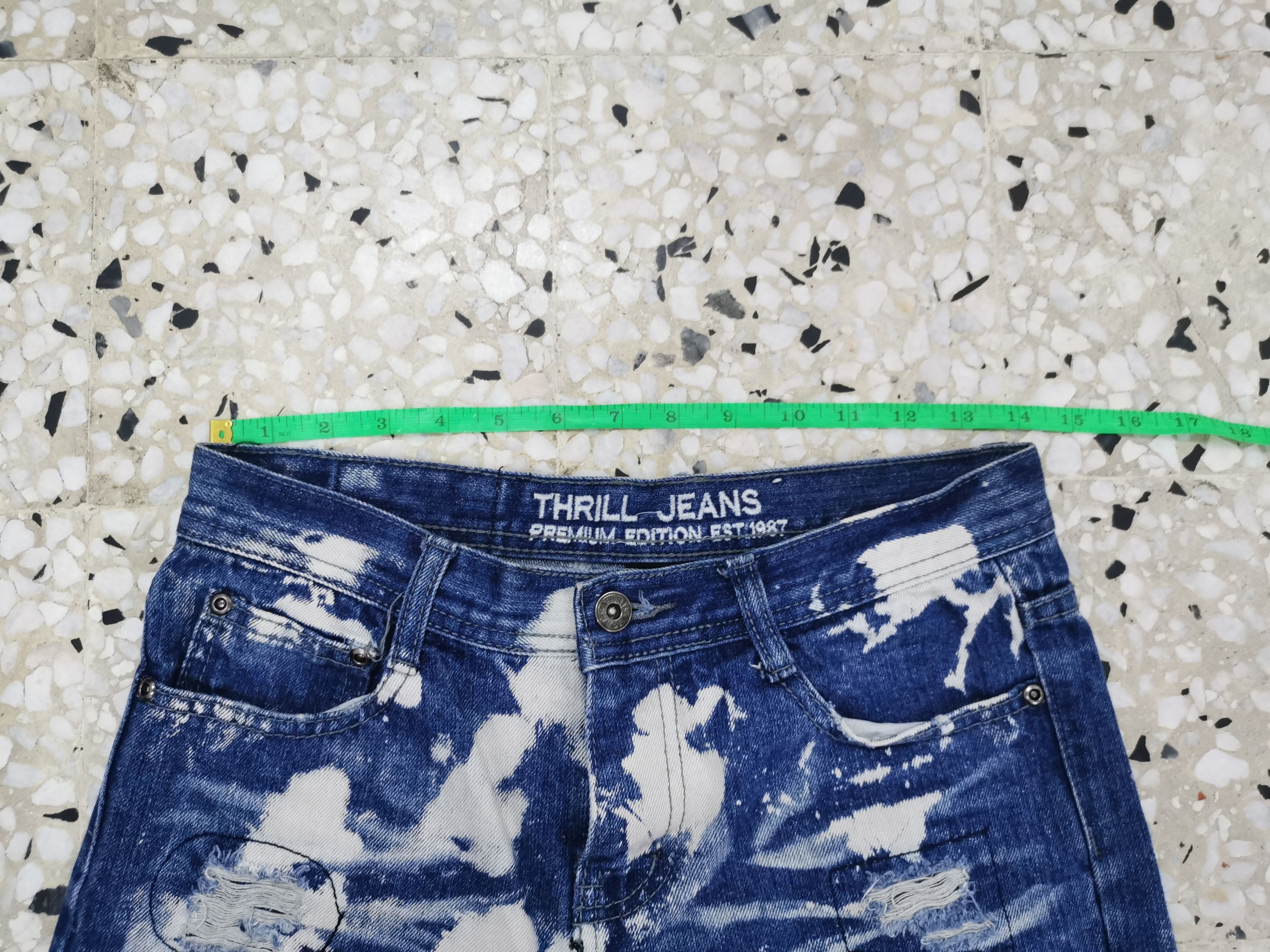 Jean Vintage Distressed Pants Thrill Jeans Size US 28 / EU 44 - 18 Thumbnail