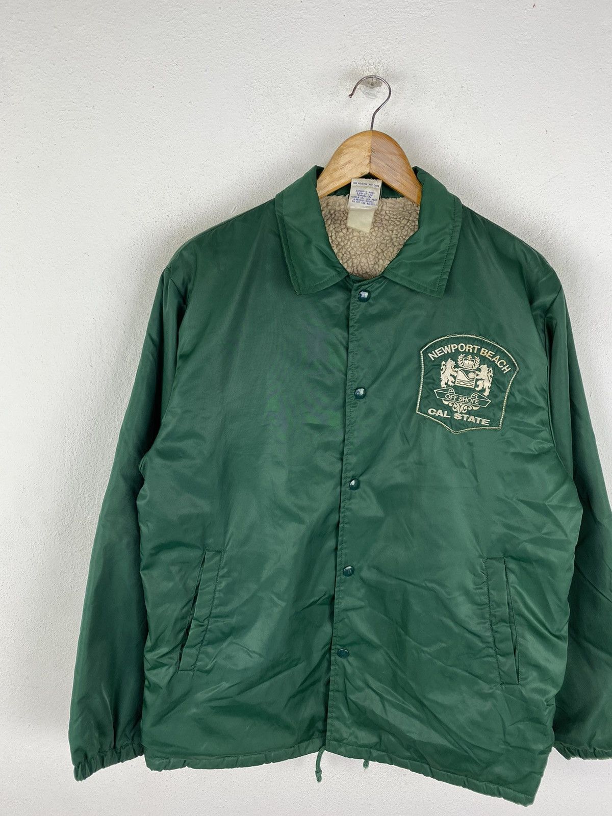Vintage OFF SHORE NEWPORT BEACH VINTAGE COACH JACKET Size US L / EU 52-54 / 3 - 3 Thumbnail