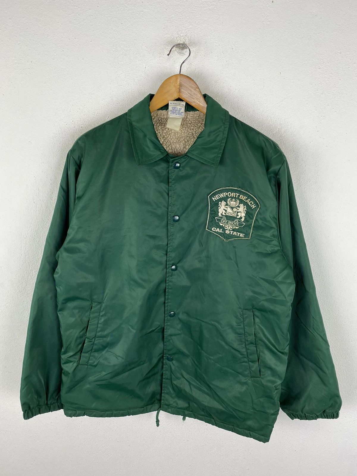 Vintage OFF SHORE NEWPORT BEACH VINTAGE COACH JACKET Size US L / EU 52-54 / 3 - 1 Thumbnail