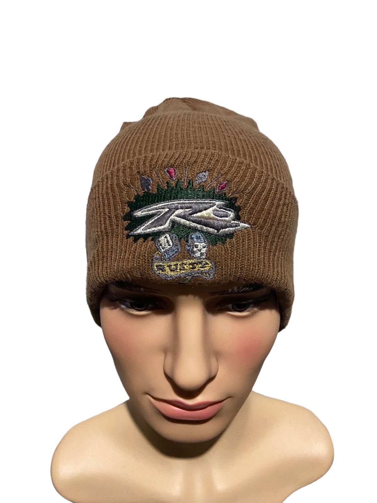 Rusty 🔥SALE🔥RUSTY KNITTED BEANIE NICE DESIGN Size ONE SIZE - 1 Thumbnail
