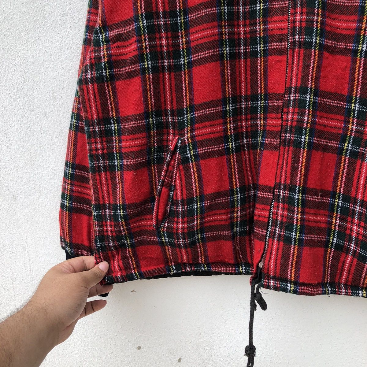 Japanese Brand REVERSIBLE JACKET TARTAN DESIGN INSPIRED BY SEXY DYNAMITE Size US L / EU 52-54 / 3 - 4 Thumbnail