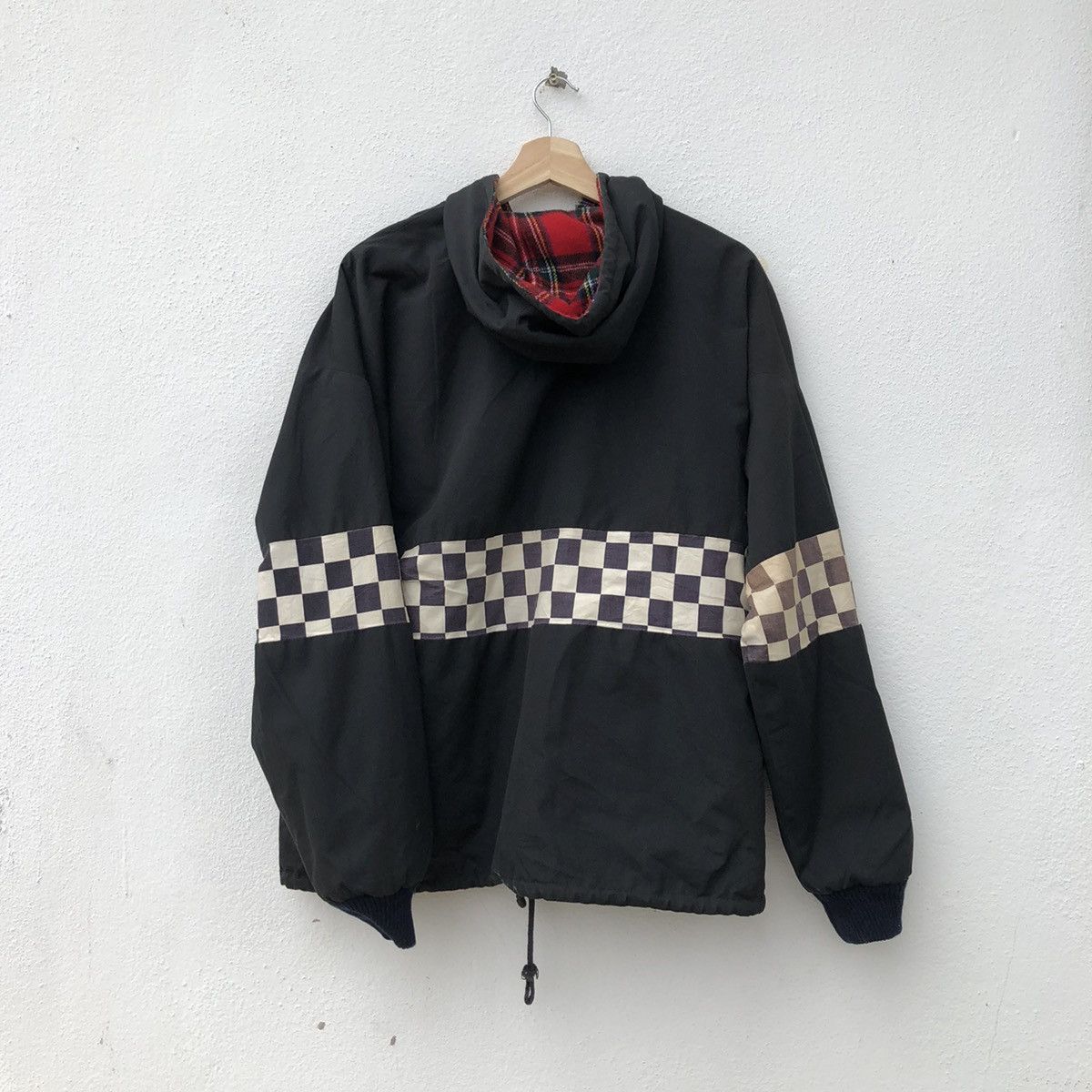 Japanese Brand REVERSIBLE JACKET TARTAN DESIGN INSPIRED BY SEXY DYNAMITE Size US L / EU 52-54 / 3 - 10 Thumbnail