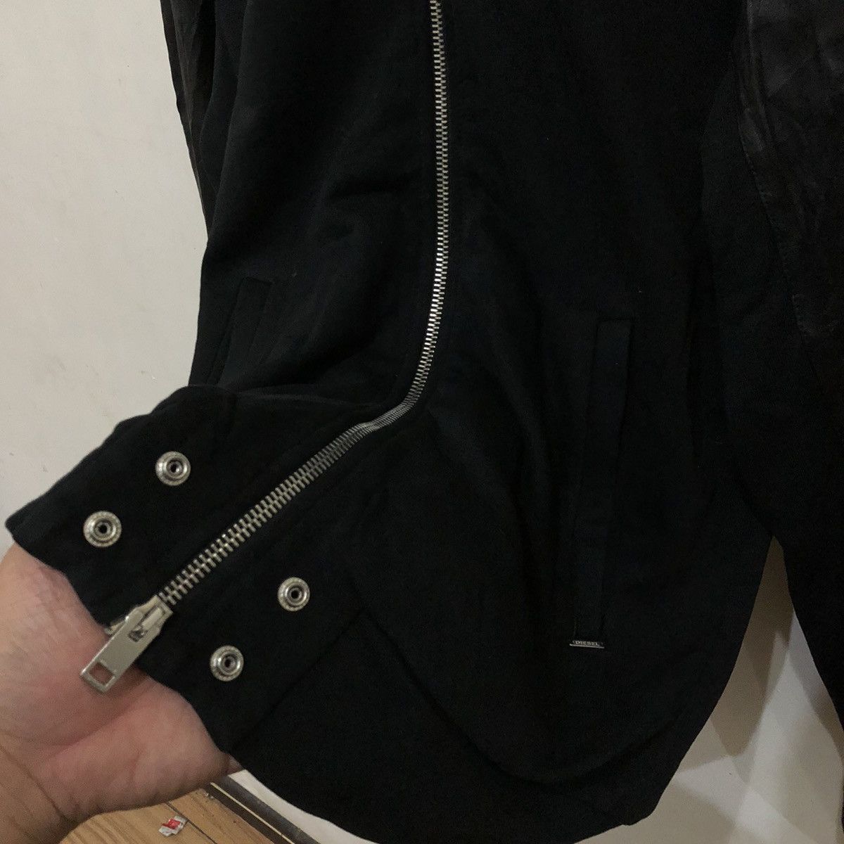 Diesel Vintage Diesel Leather Biker Jacket Inspire Schott Perfecto Size US M / EU 48-50 / 2 - 5 Thumbnail