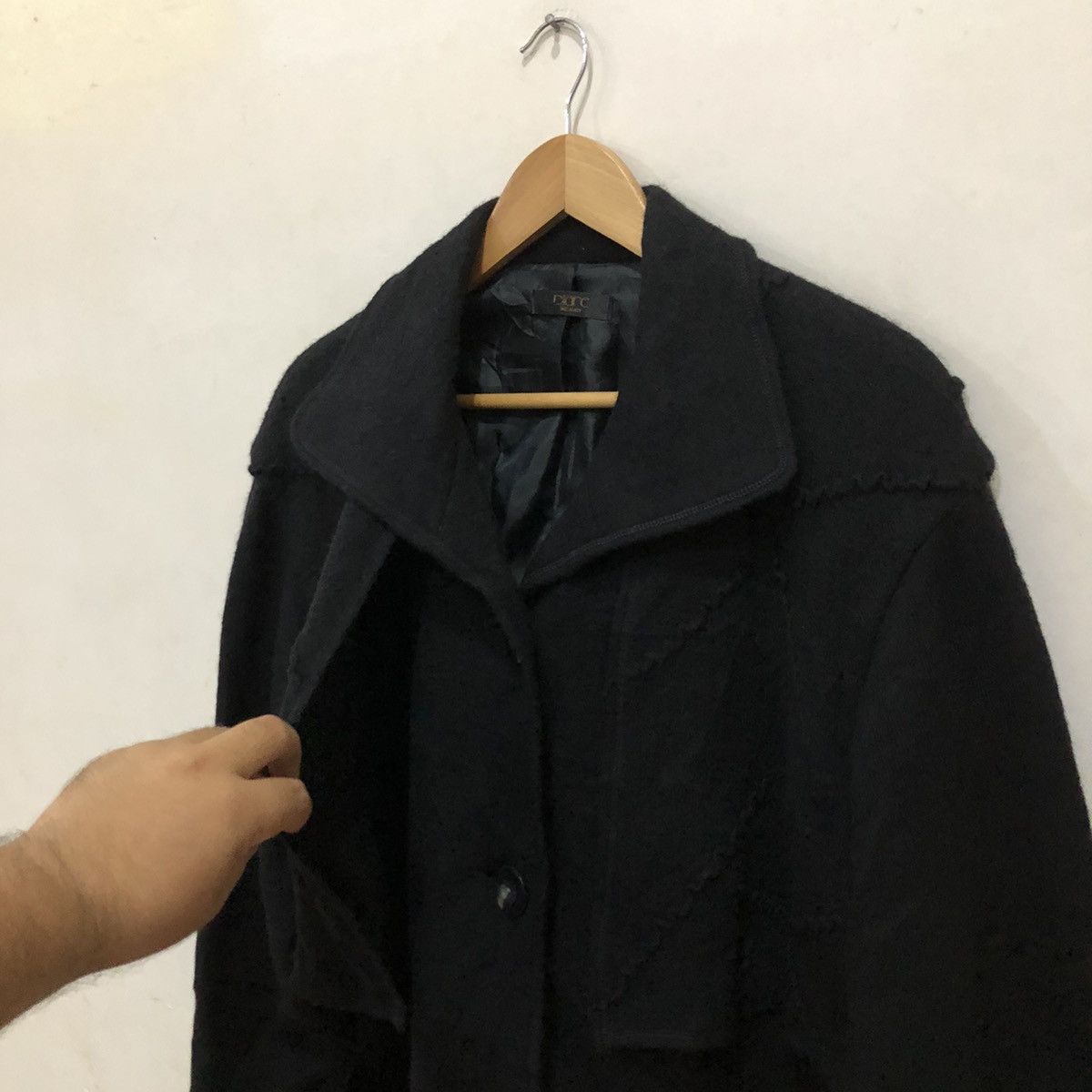 Japanese Brand Long Jacket Priest Wear Double Breast Design Piare Micalady Size US M / EU 48-50 / 2 - 4 Thumbnail