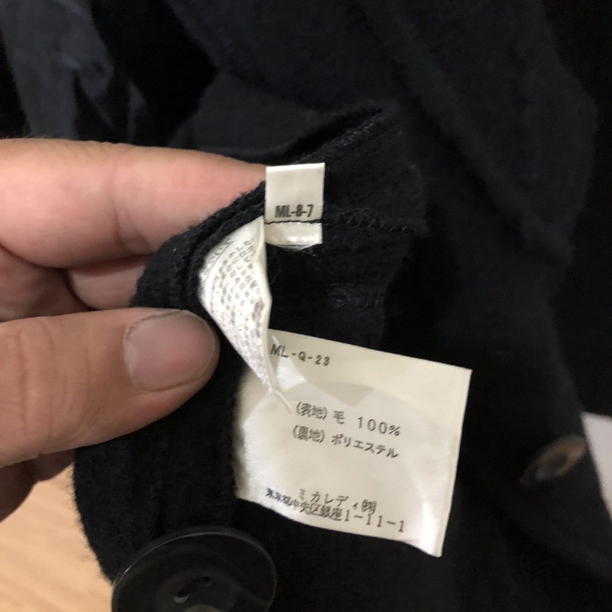 Japanese Brand Long Jacket Priest Wear Double Breast Design Piare Micalady Size US M / EU 48-50 / 2 - 11 Thumbnail