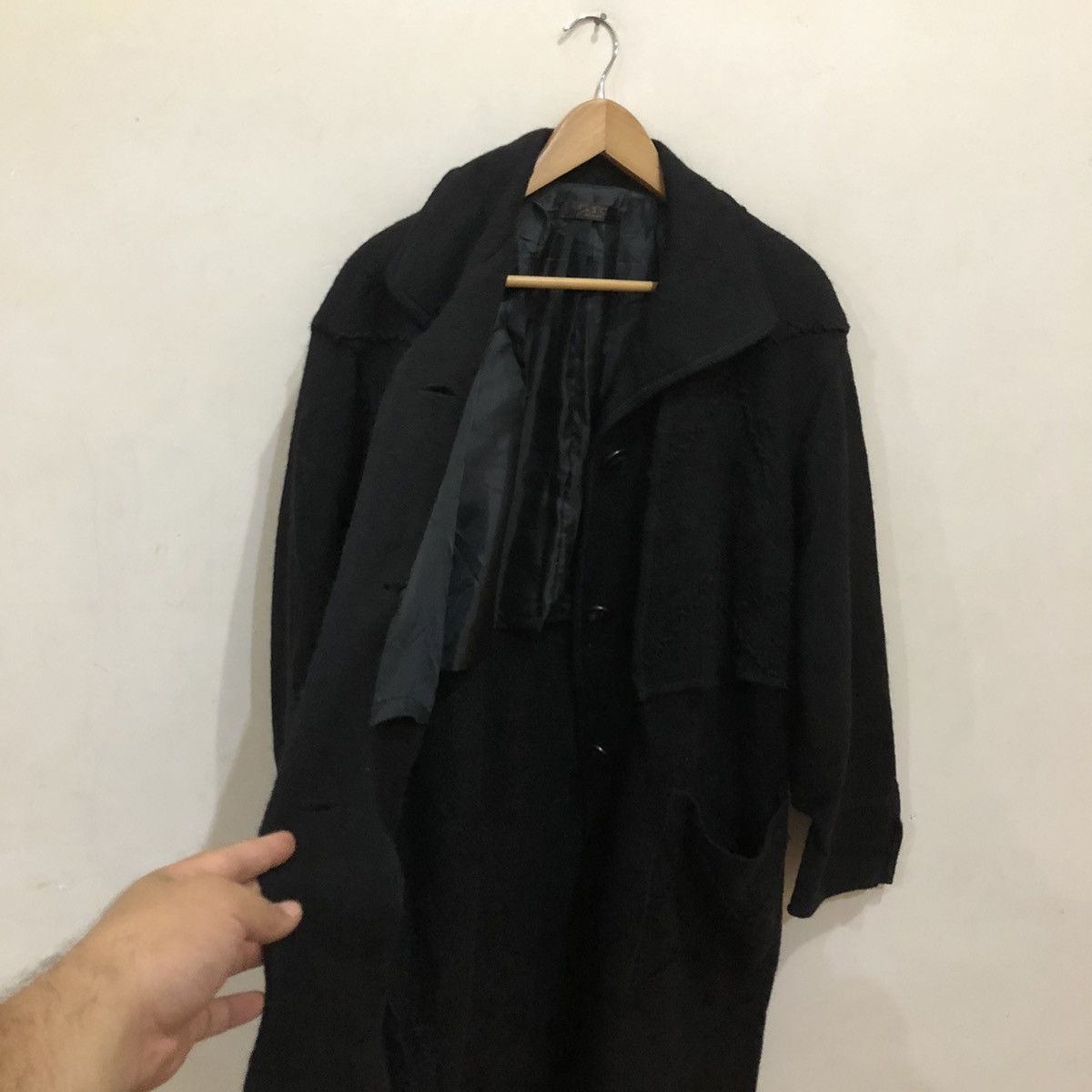 Japanese Brand Long Jacket Priest Wear Double Breast Design Piare Micalady Size US M / EU 48-50 / 2 - 9 Thumbnail