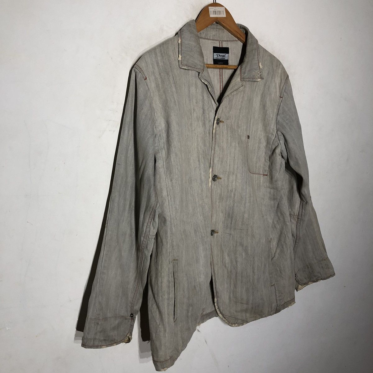 Japanese Brand CHORE JACKET POWER TO THE PEOPLE PTTP Size US L / EU 52-54 / 3 - 5 Thumbnail