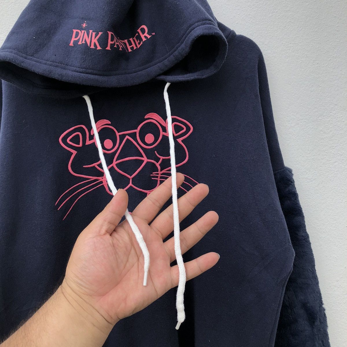 Cartoon Network HOODIE SWEATER PINK PANTHER BIG LOGO RARE DESIGN Size US L / EU 52-54 / 3 - 3 Thumbnail