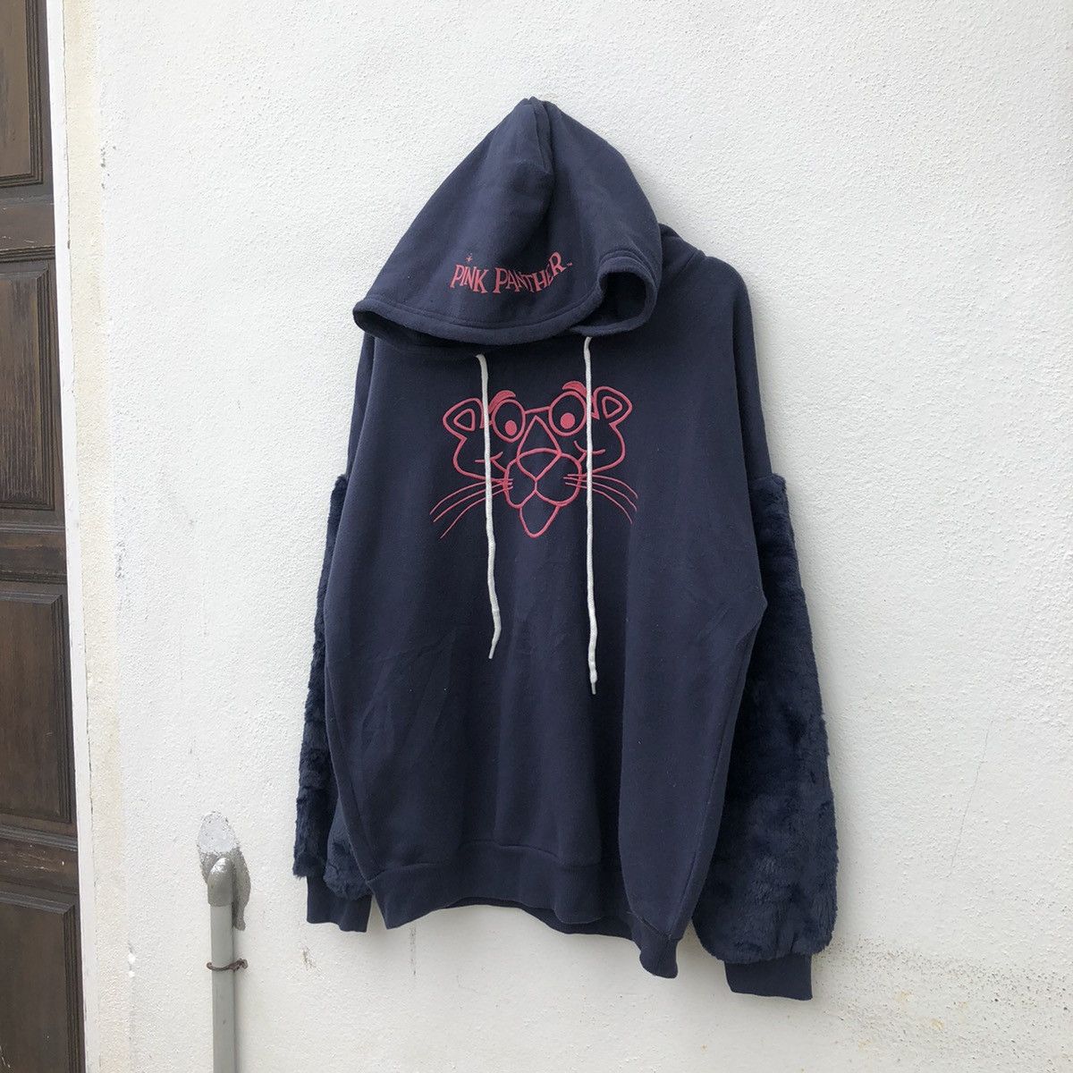 Cartoon Network HOODIE SWEATER PINK PANTHER BIG LOGO RARE DESIGN Size US L / EU 52-54 / 3 - 2 Thumbnail