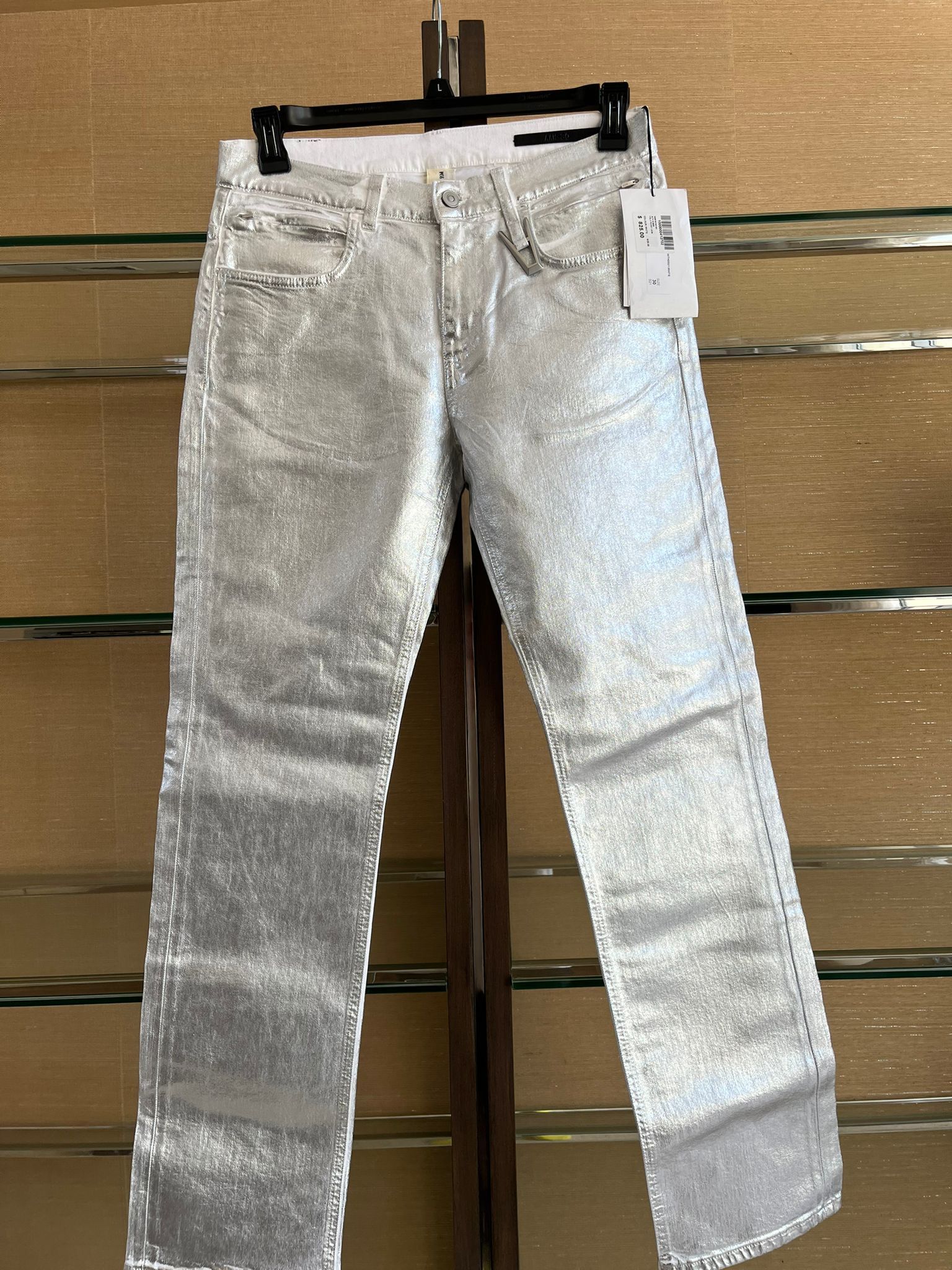 image of Alyx Six Pocket Jeans In Foil, Men's (Size 30)