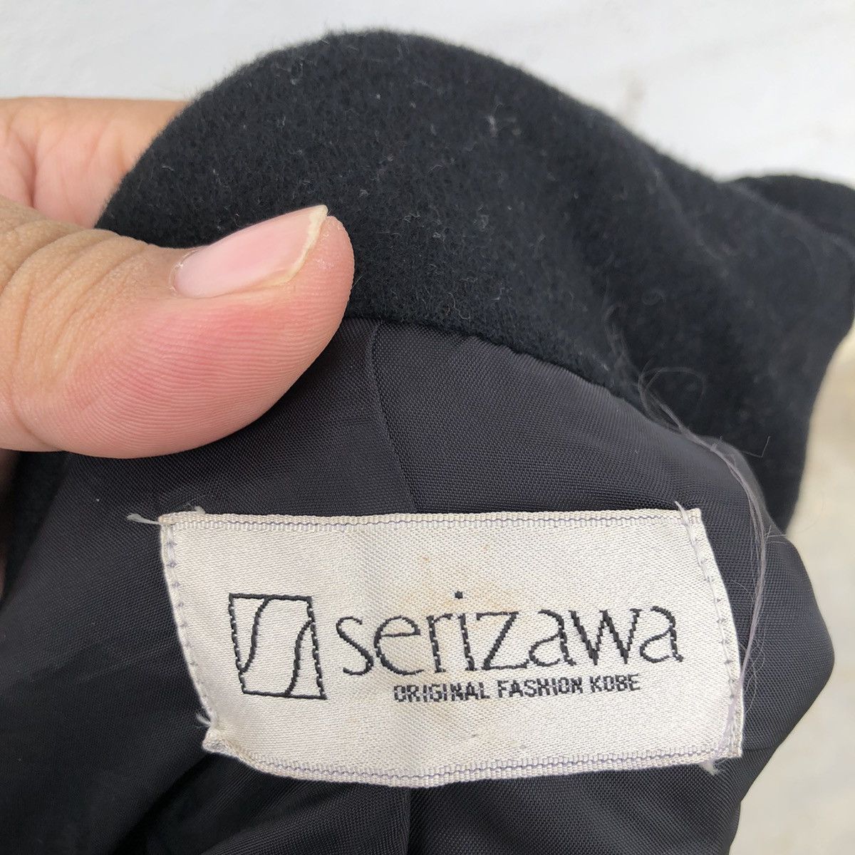 Japanese Brand DOUBLE BREAST LONG JACKET SERIZAWA INSPIRED BY ISSEY MIYAKE Size US M / EU 48-50 / 2 - 6 Thumbnail
