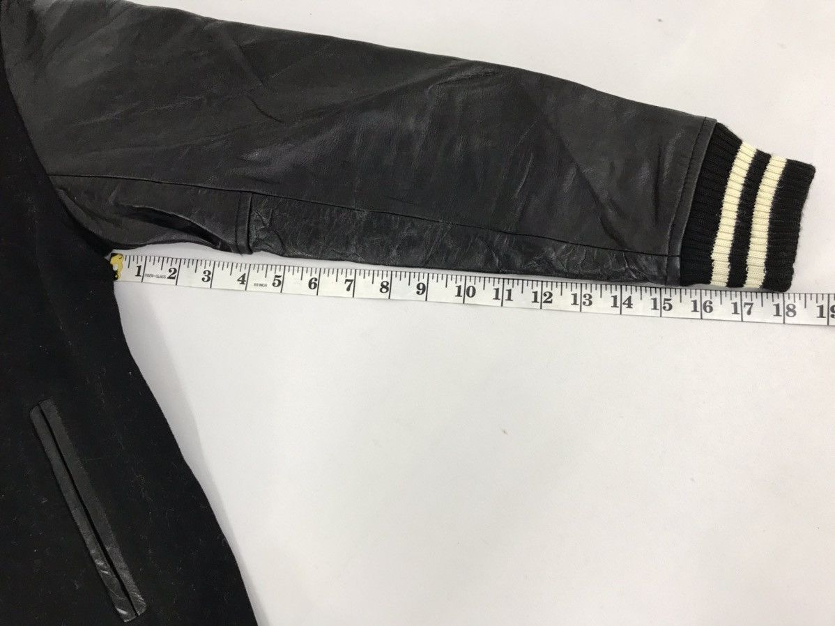 Japanese Brand Journal Standard JS Works Varsity Leather Jacket Size US M / EU 48-50 / 2 - 10 Thumbnail