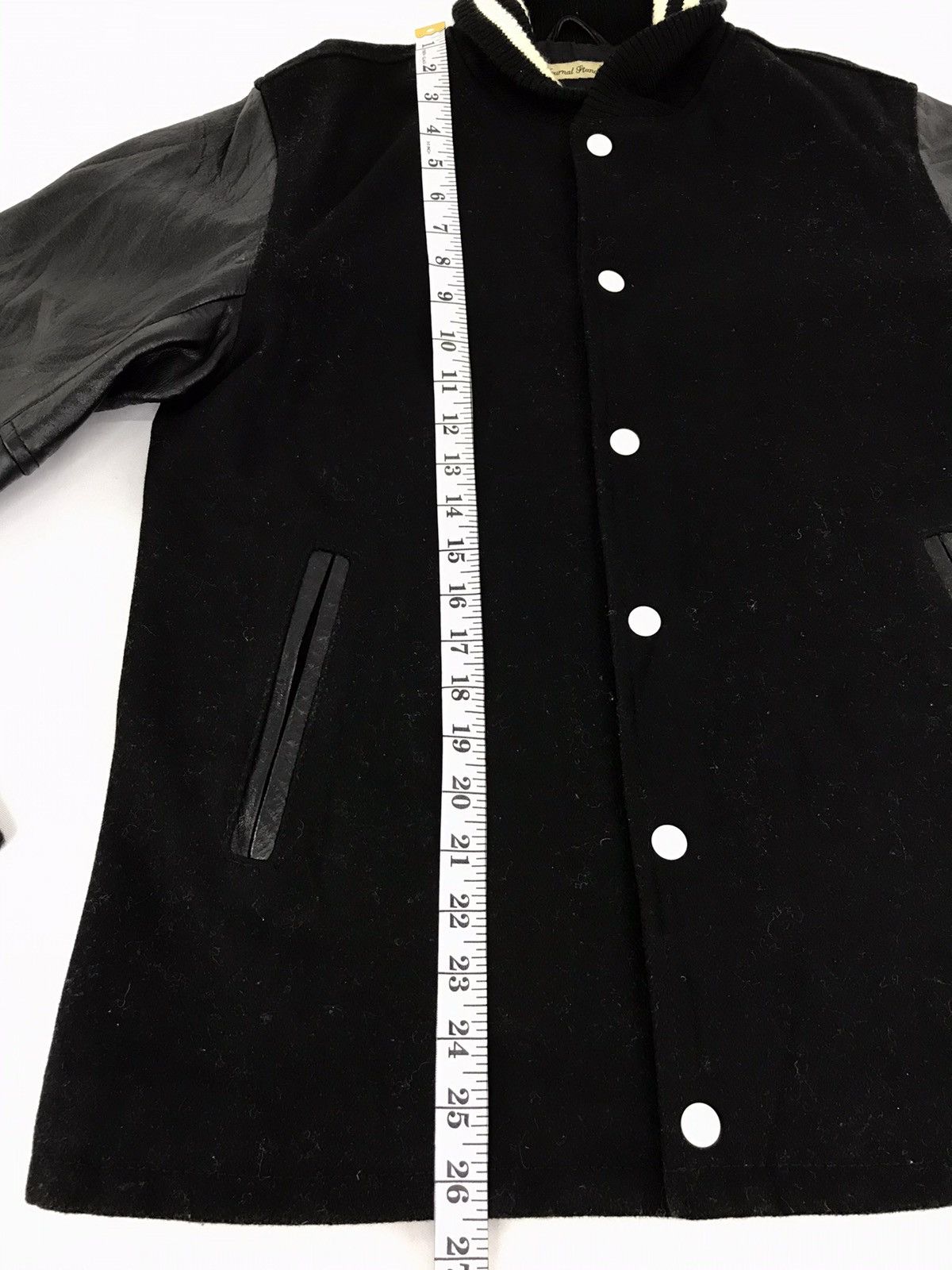 Japanese Brand Journal Standard JS Works Varsity Leather Jacket Size US M / EU 48-50 / 2 - 9 Thumbnail