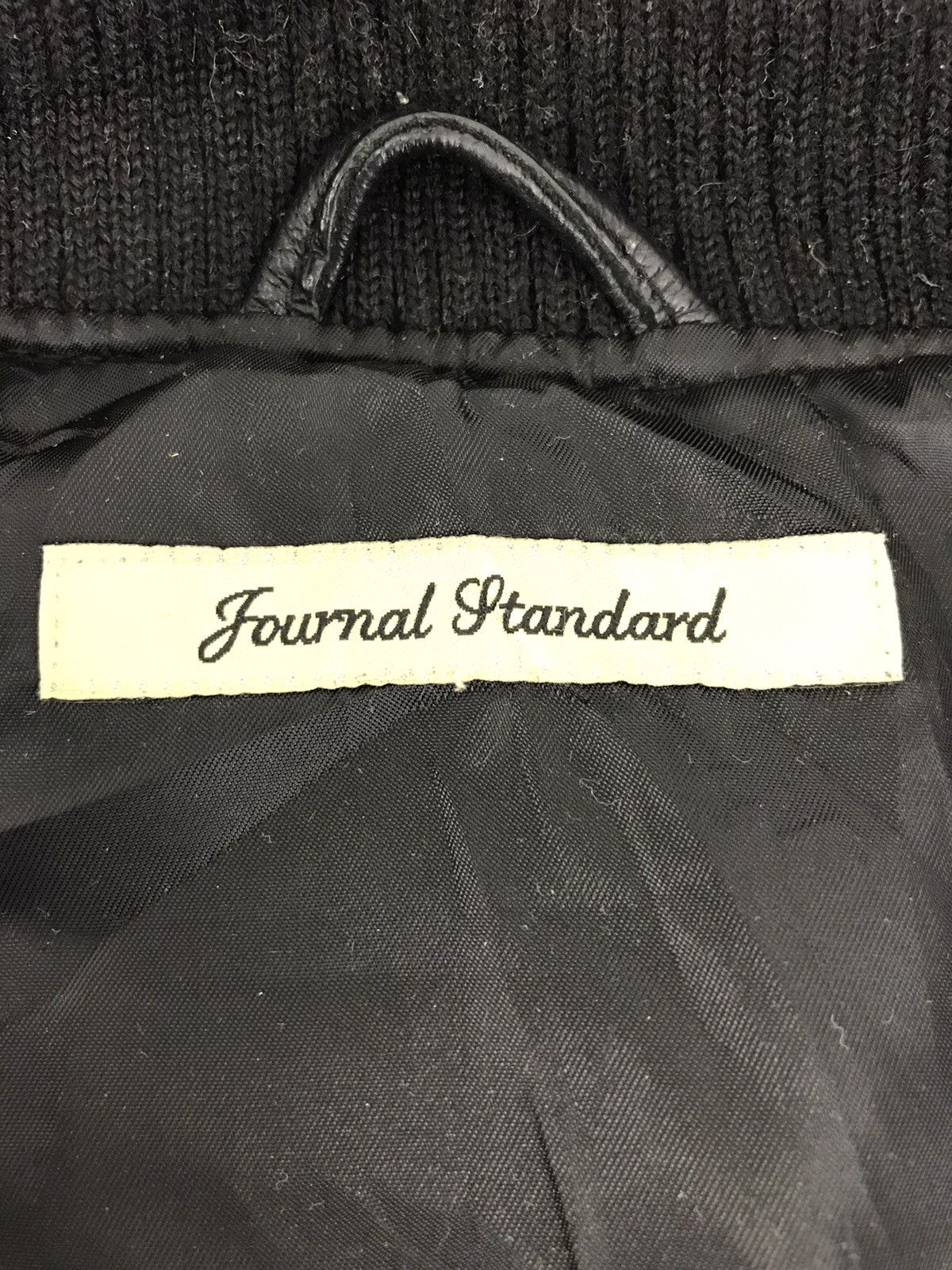 Japanese Brand Journal Standard JS Works Varsity Leather Jacket Size US M / EU 48-50 / 2 - 3 Thumbnail