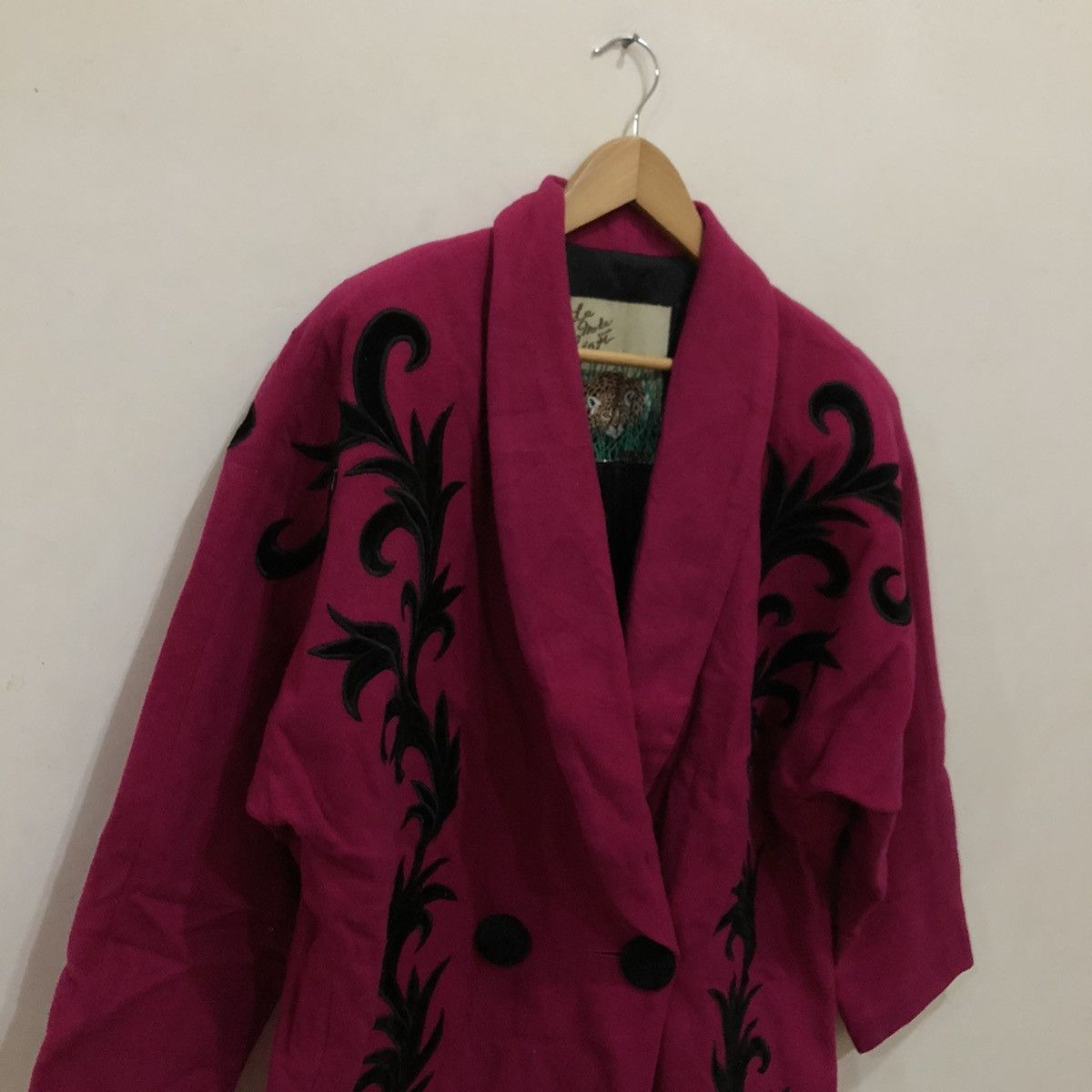 Japanese Brand Casual Coat Embroided Design Size US L / EU 52-54 / 3 - 4 Thumbnail